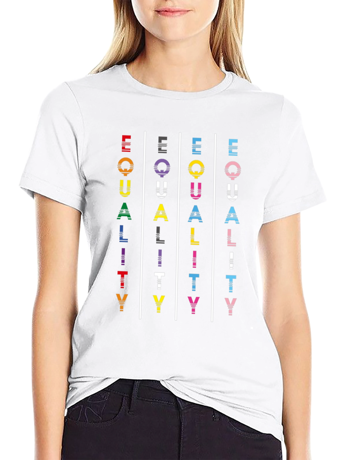 Equality Rainbow T-Shirt - Pride Unisex Tee