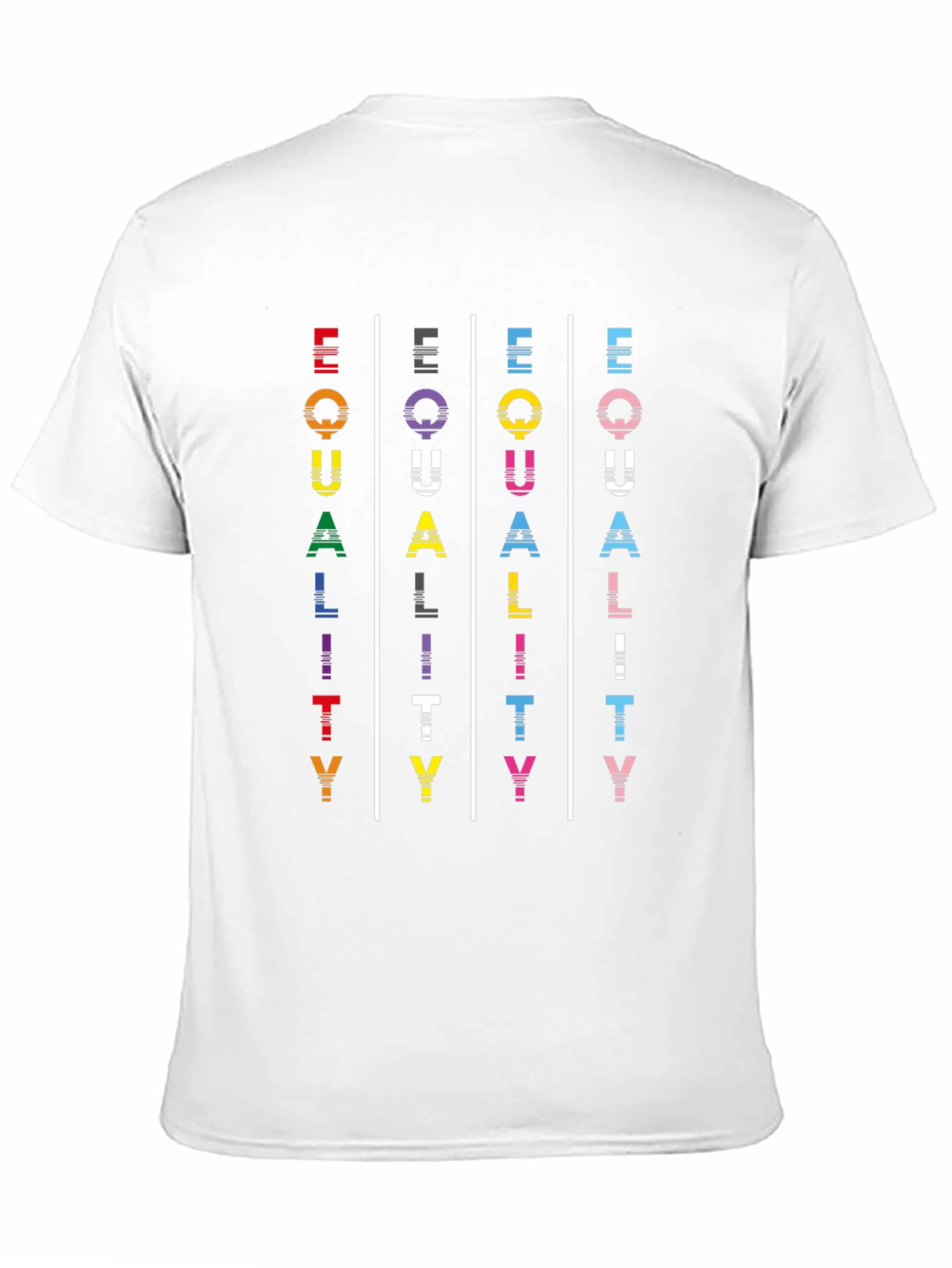 Equality Rainbow T-Shirt - Pride Unisex Tee