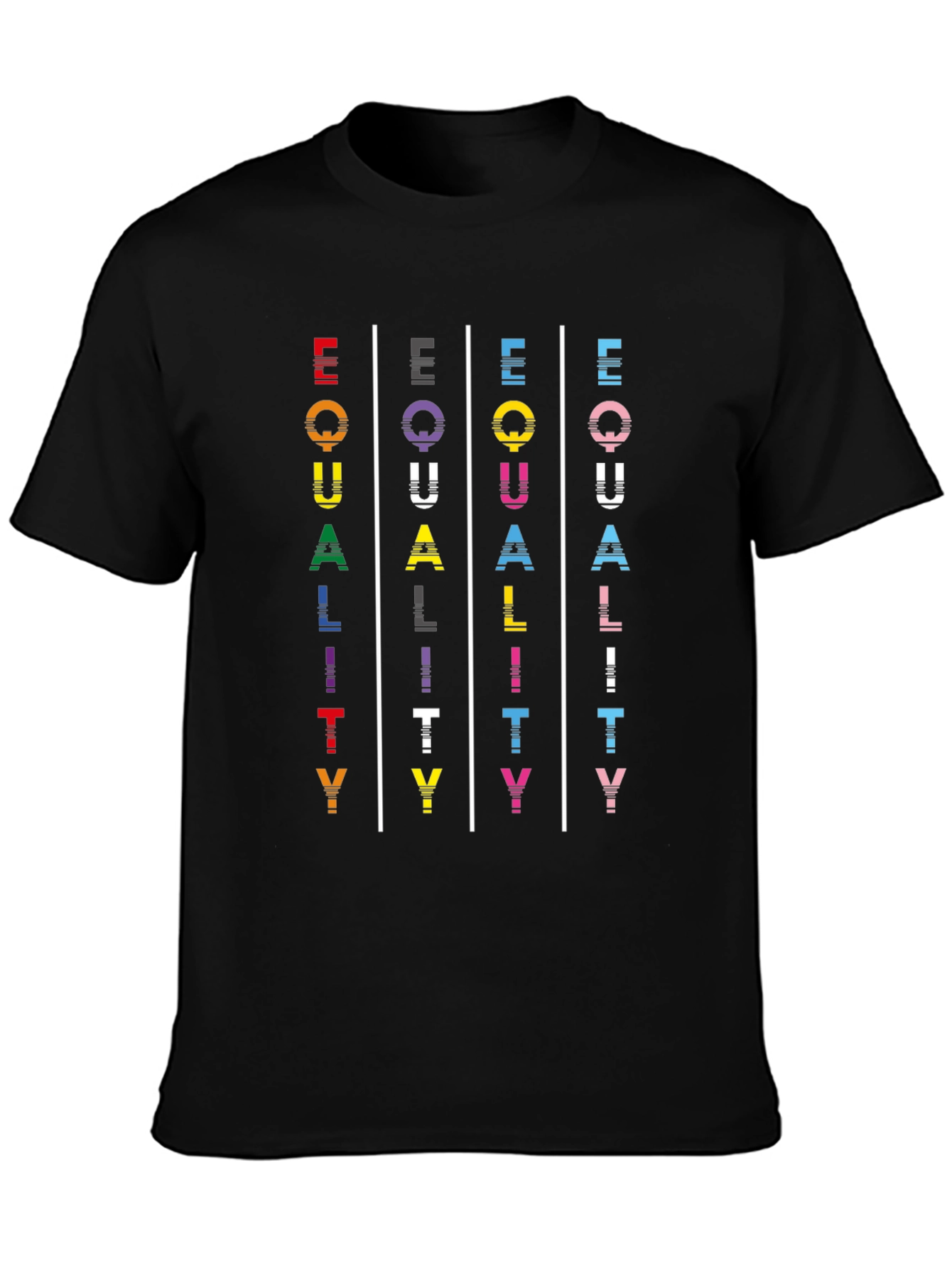 Equality Rainbow T-Shirt - Pride Unisex Tee