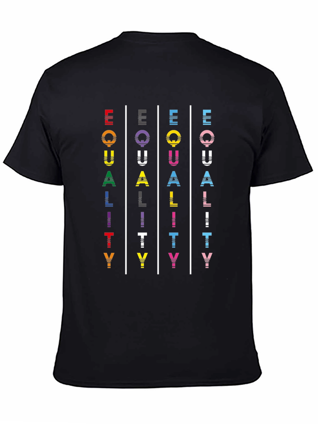 Equality Rainbow T-Shirt - Pride Unisex Tee