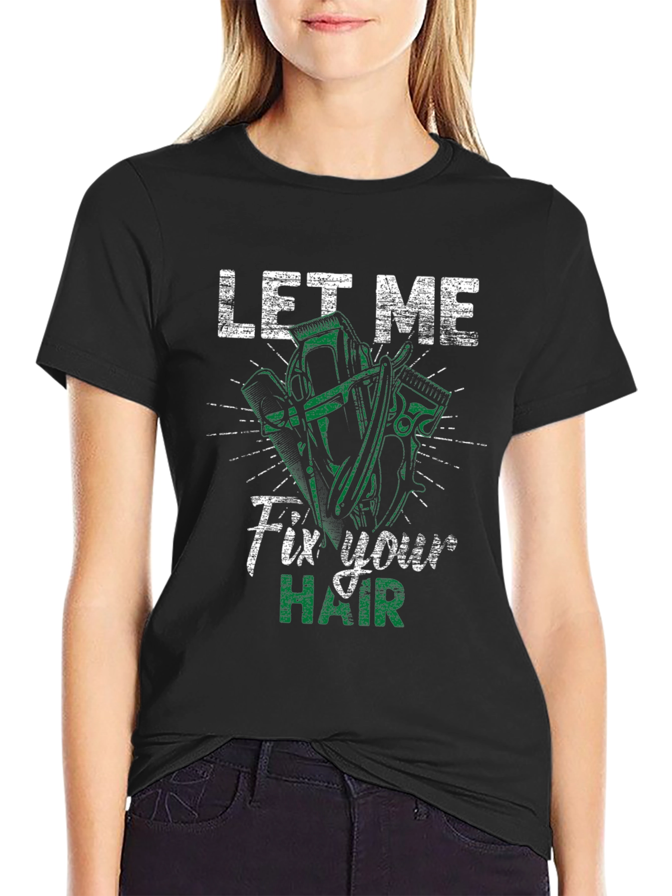 Let Me Fix Your Hair Barber T-Shirt