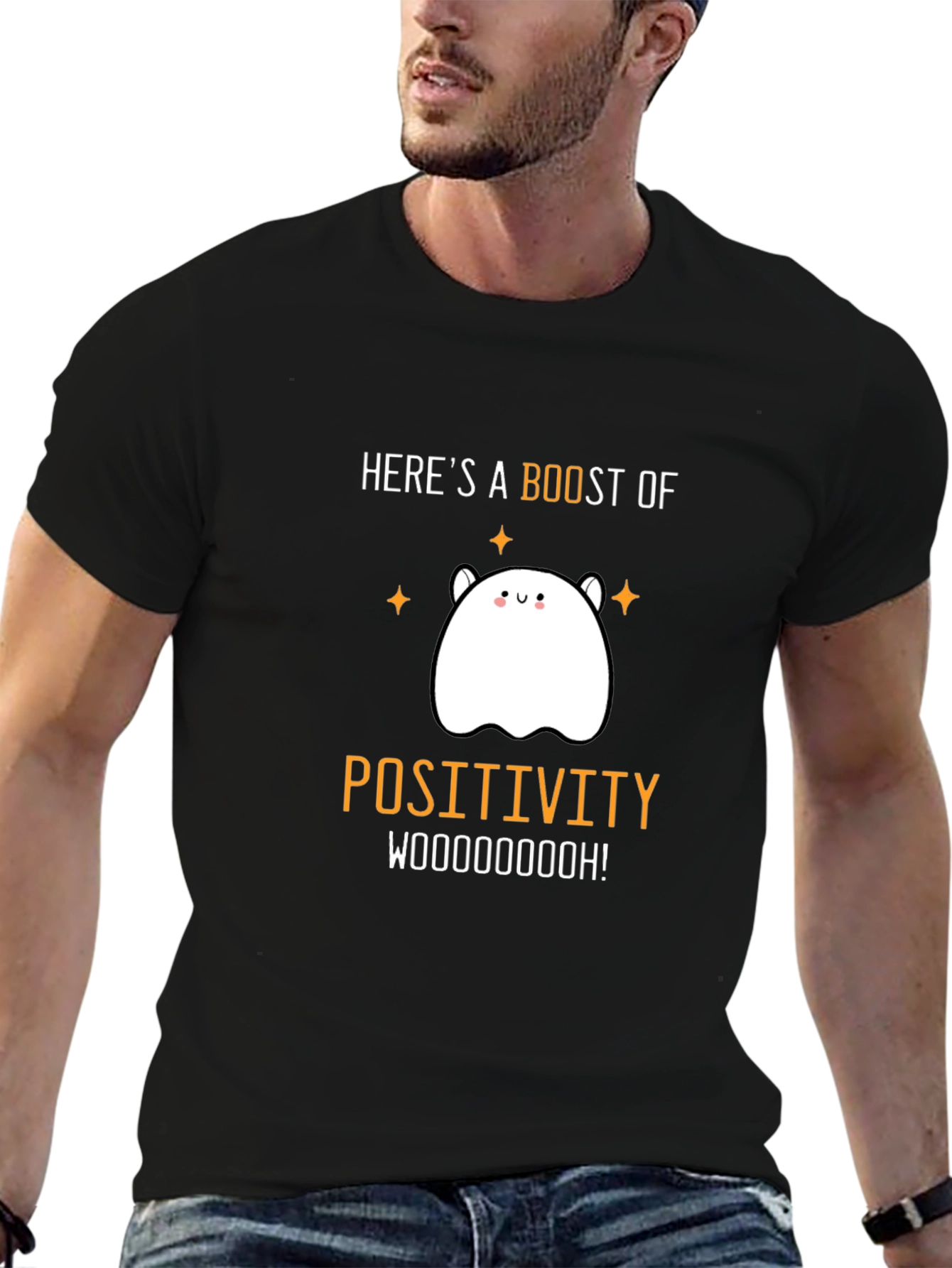 Boost of Positivity Ghost T-Shirt