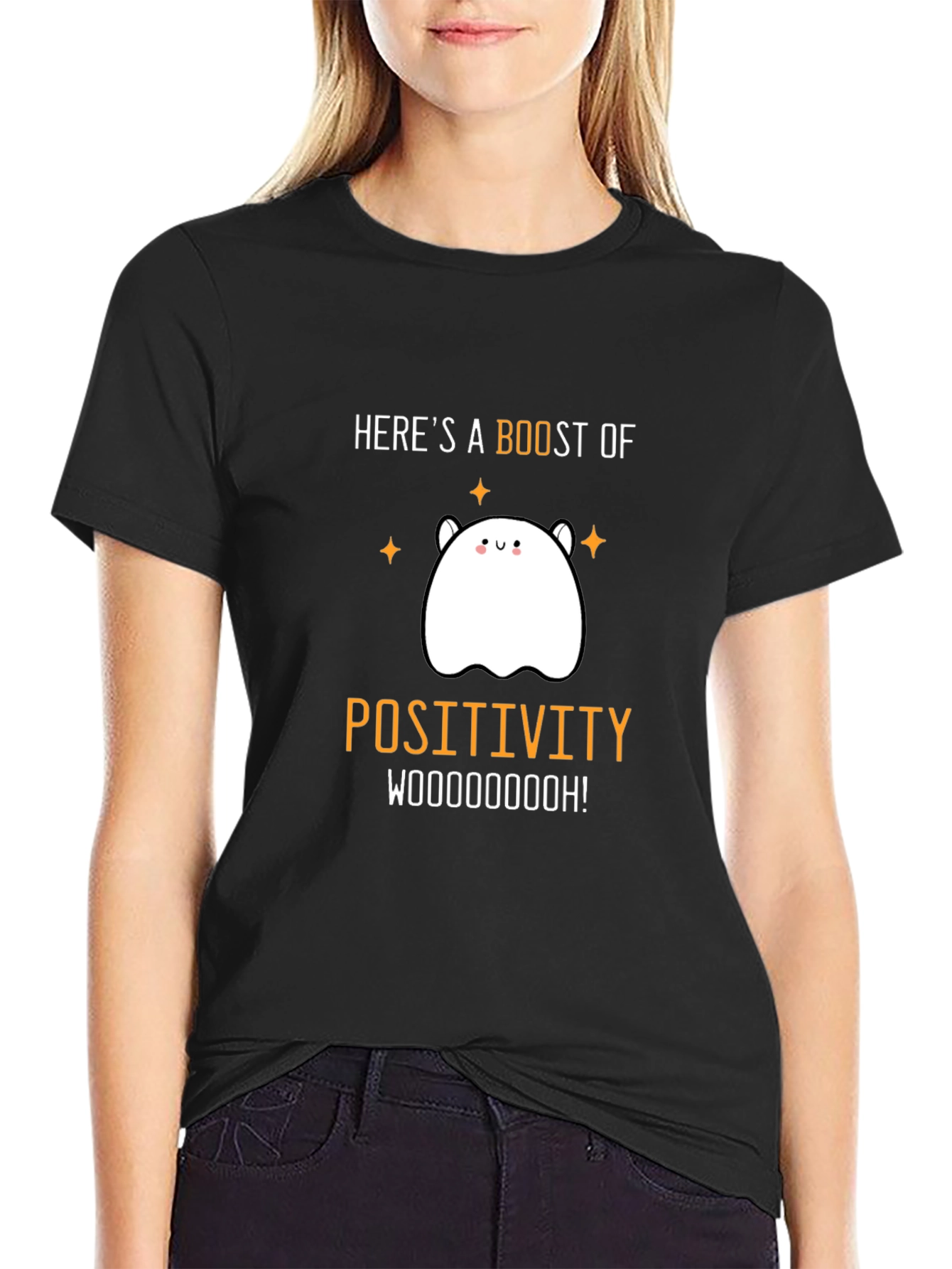 Boost of Positivity Ghost T-Shirt