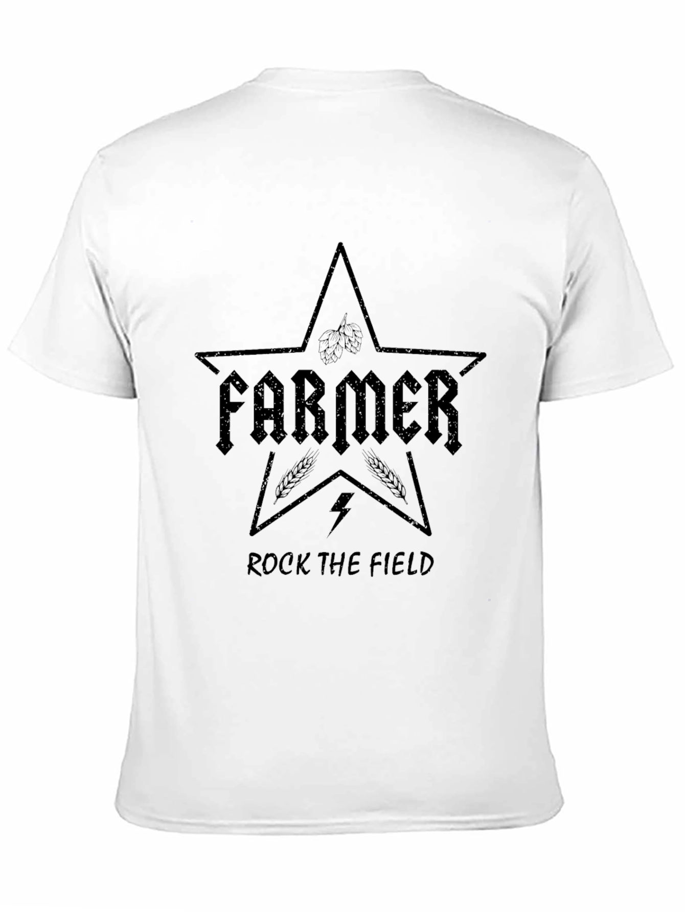 Farmer Rock the Field Graphic T-Shirt