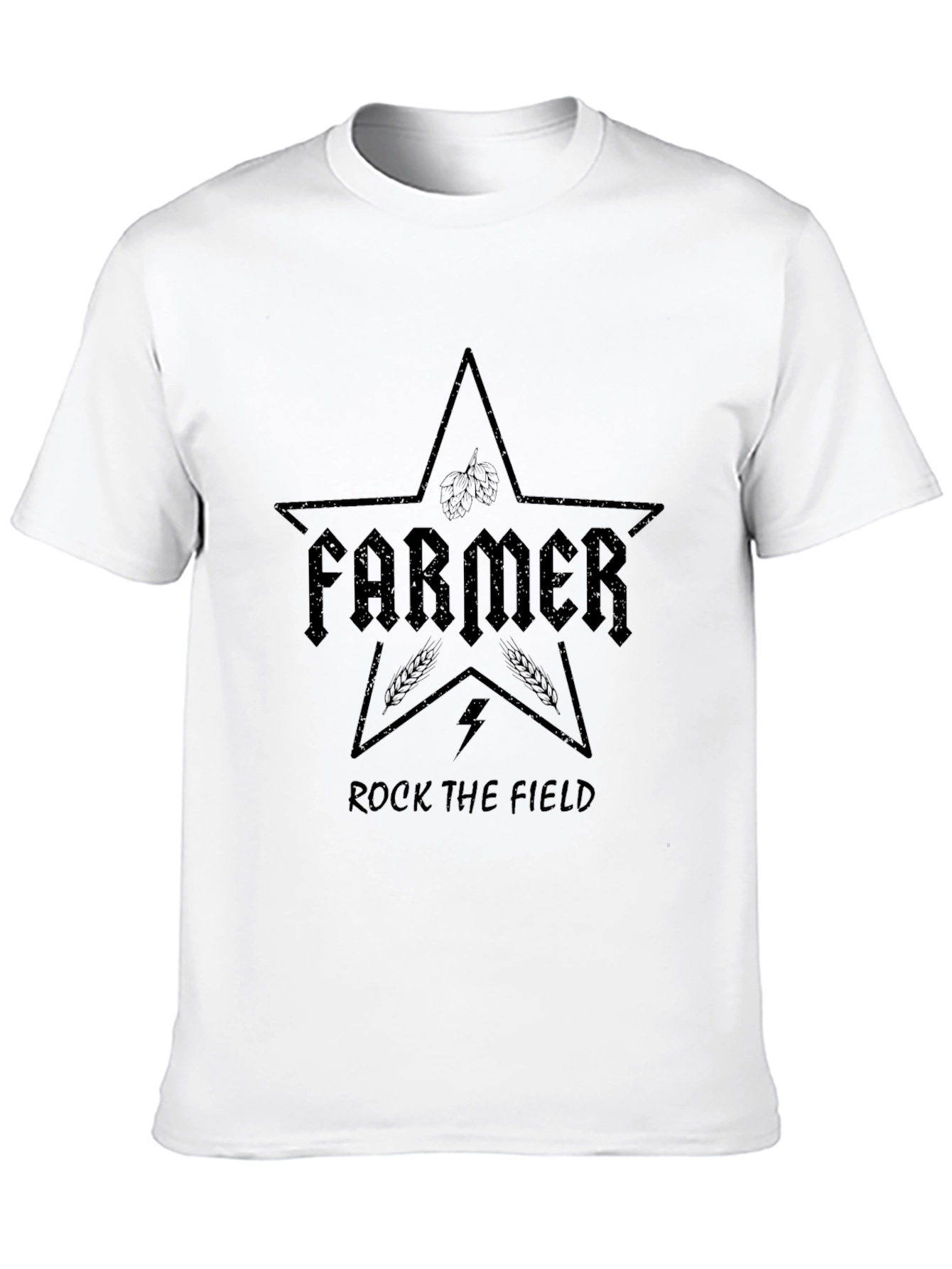 Farmer Rock the Field Graphic T-Shirt