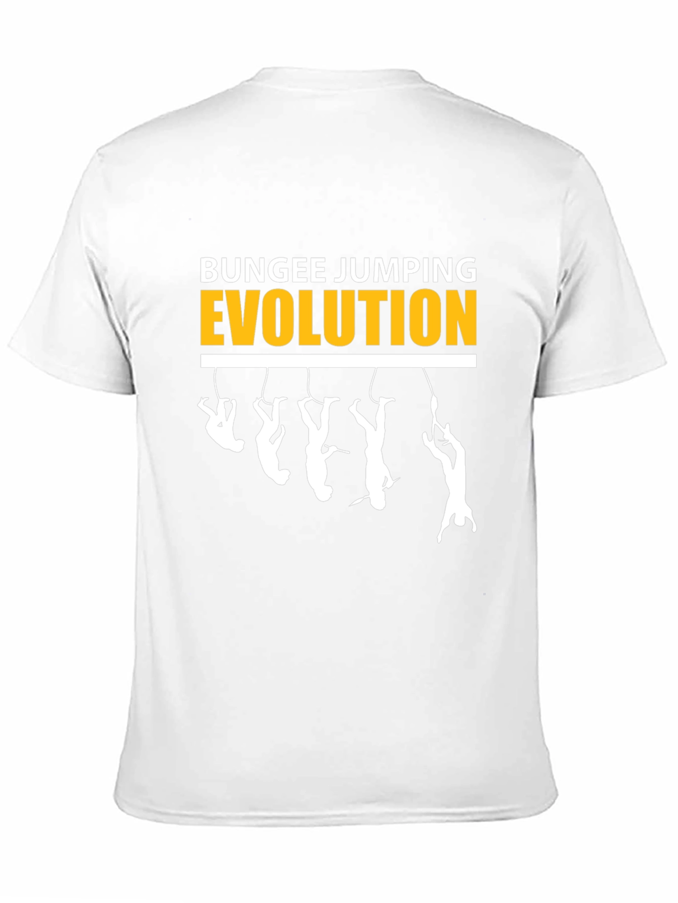 Bungee Jumping Evolution Graphic T-Shirt