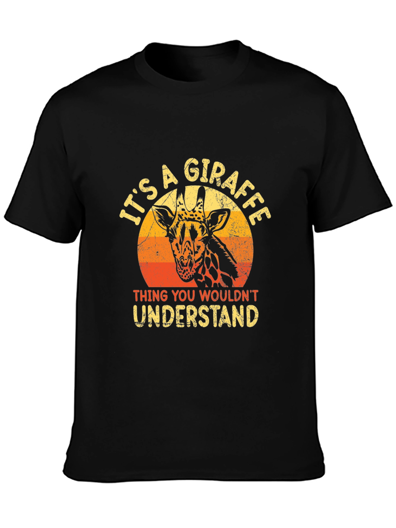 Its A Giraffe Thing Mens Graphic T-Shirt