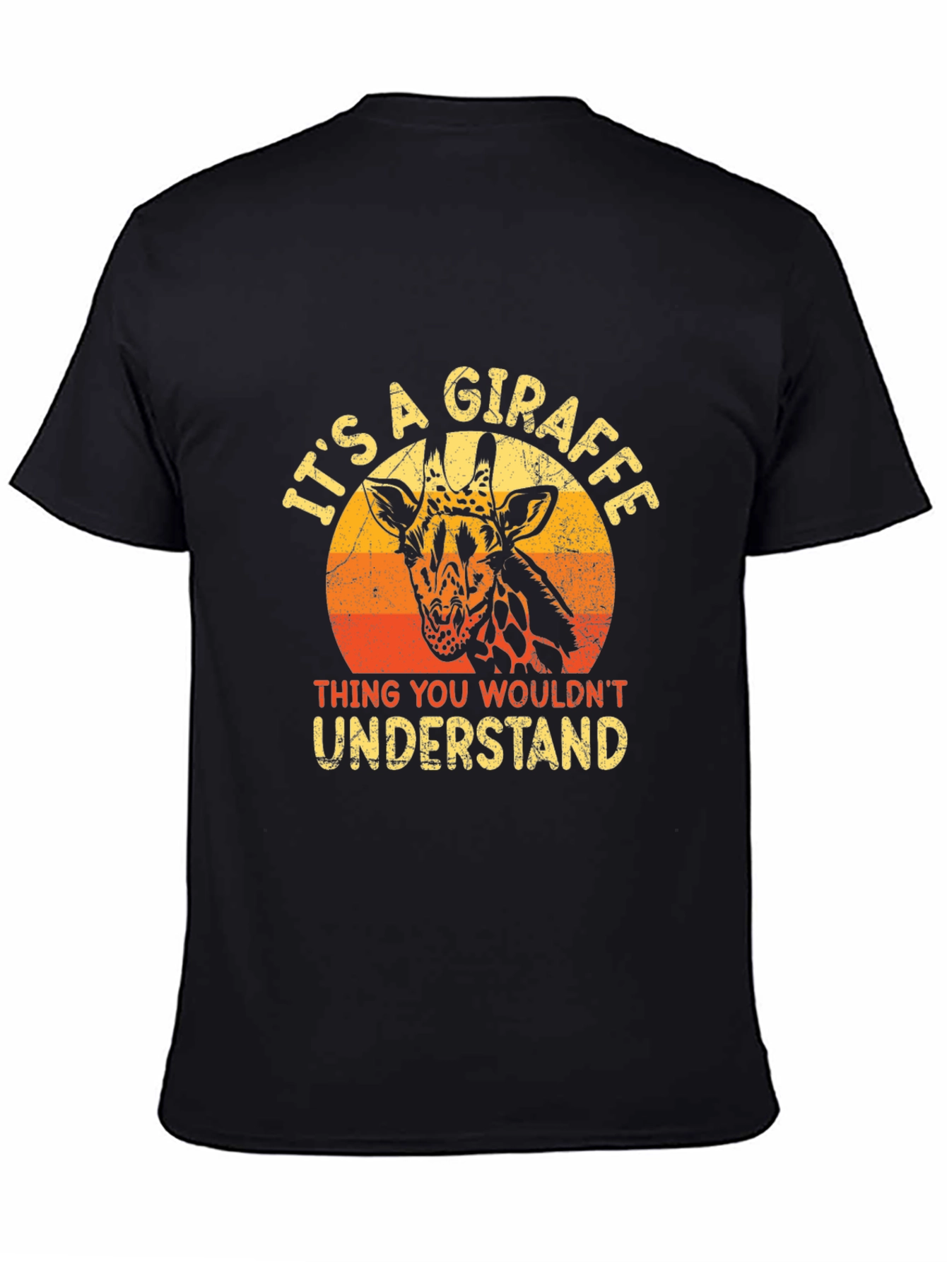 Its A Giraffe Thing Mens Graphic T-Shirt