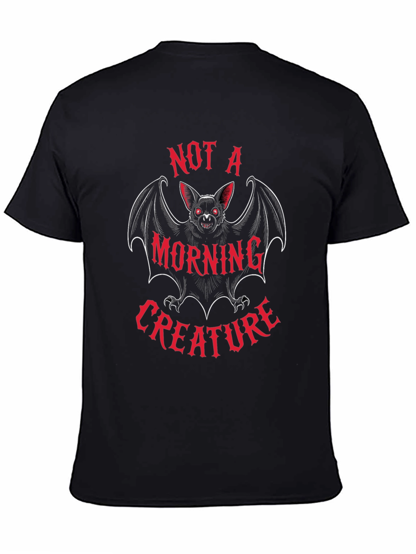 Not A Morning Creature Bat T-Shirt