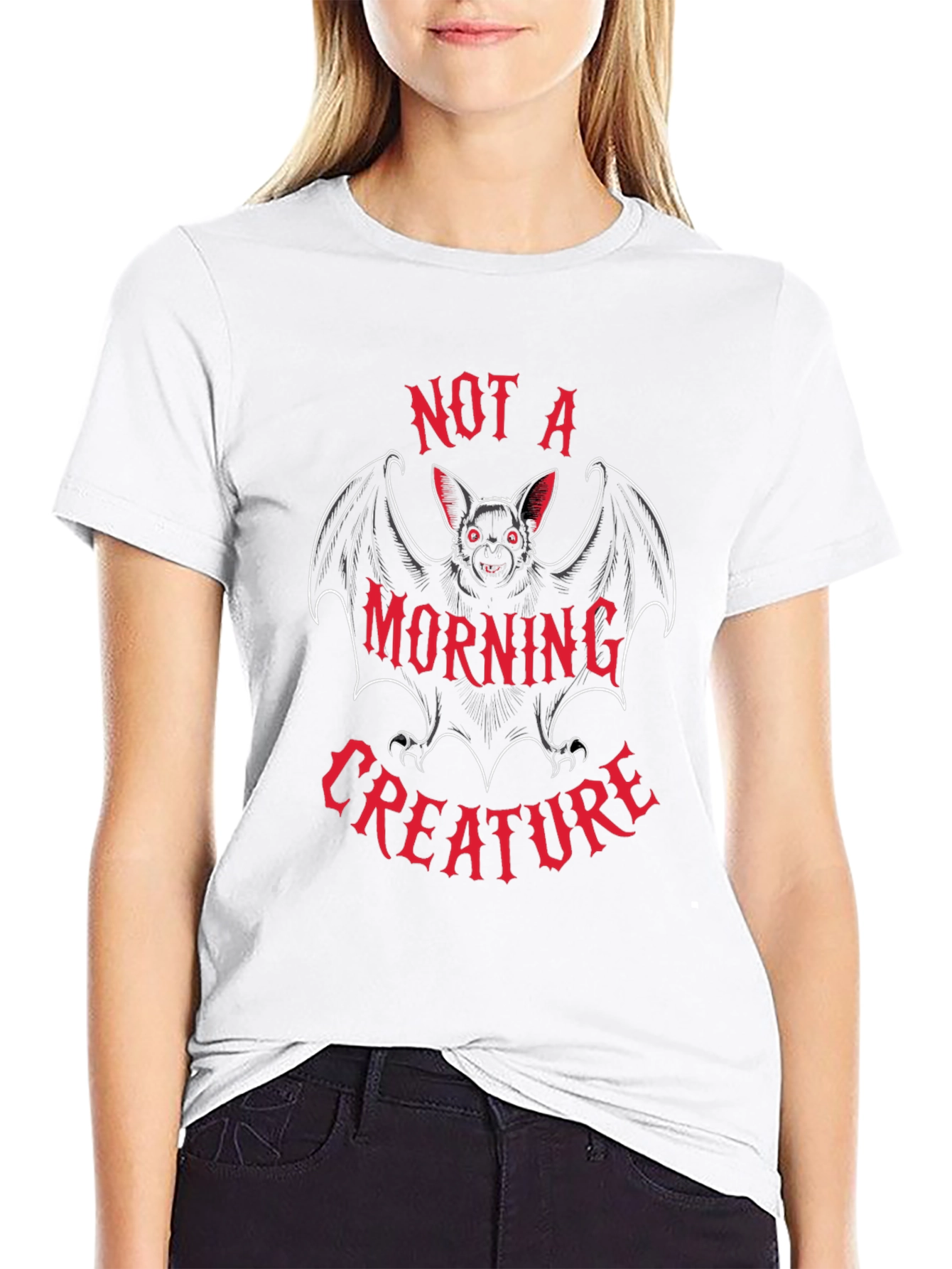 Not A Morning Creature Bat T-Shirt