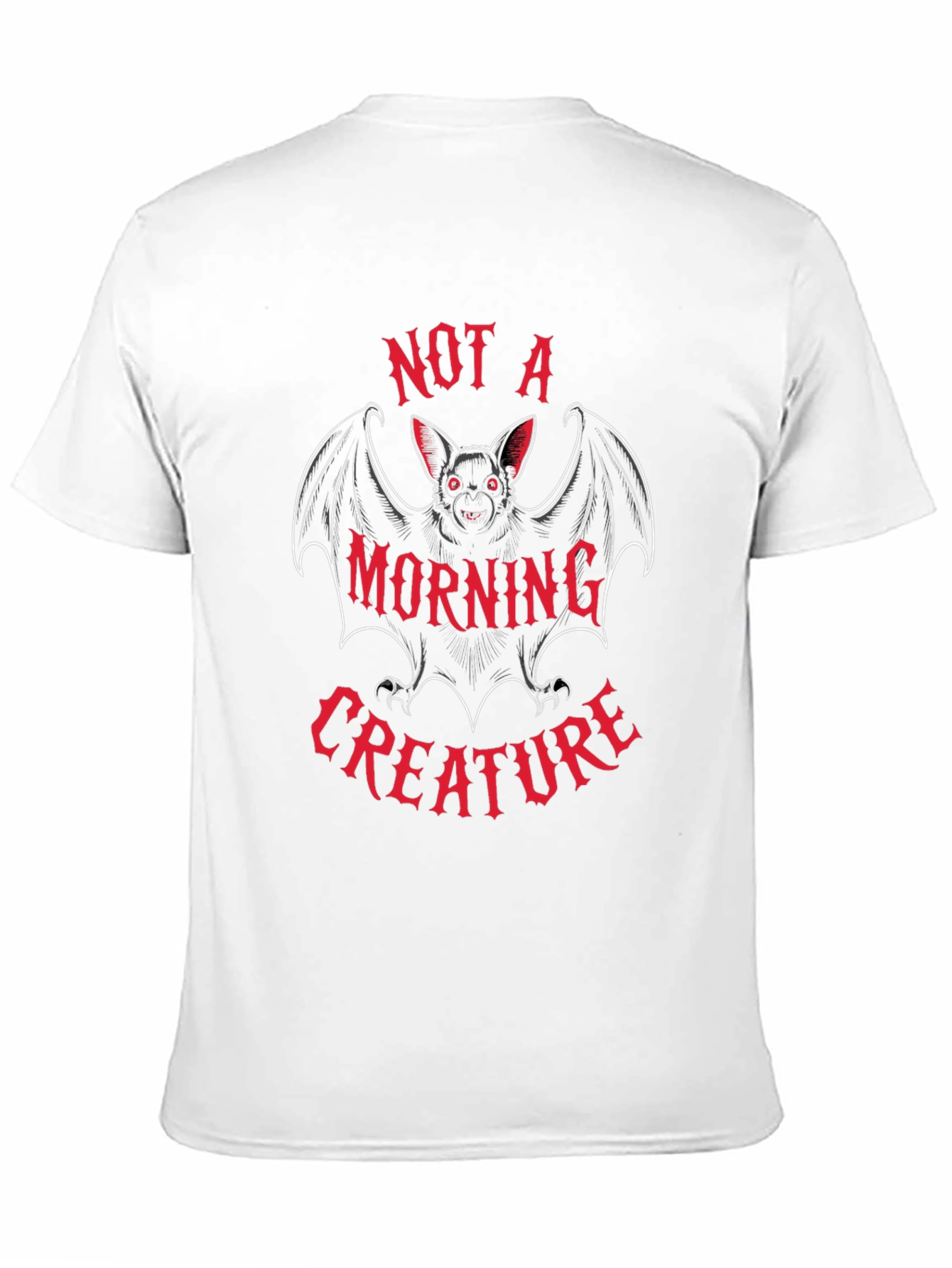 Not A Morning Creature Bat T-Shirt