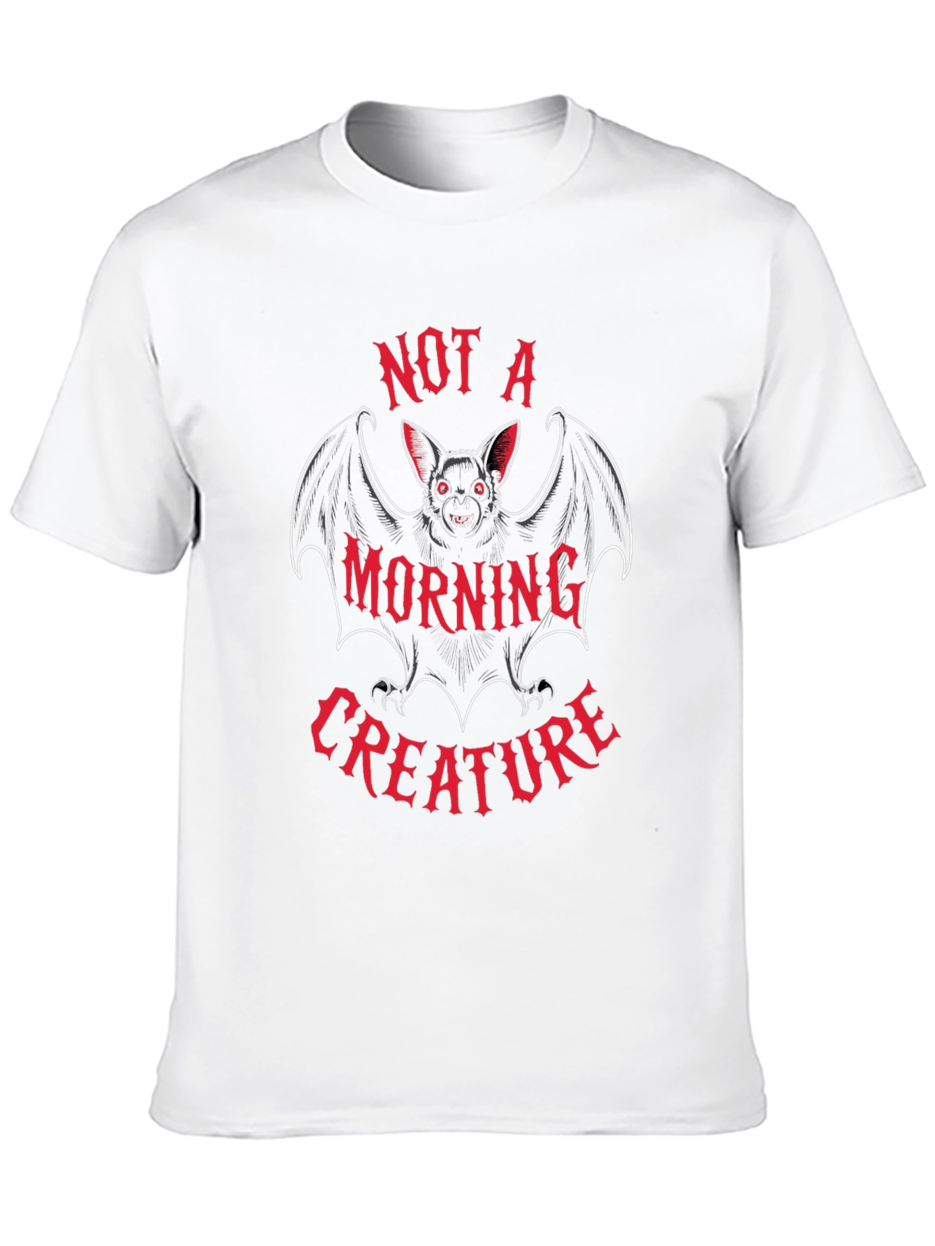 Not A Morning Creature Bat T-Shirt