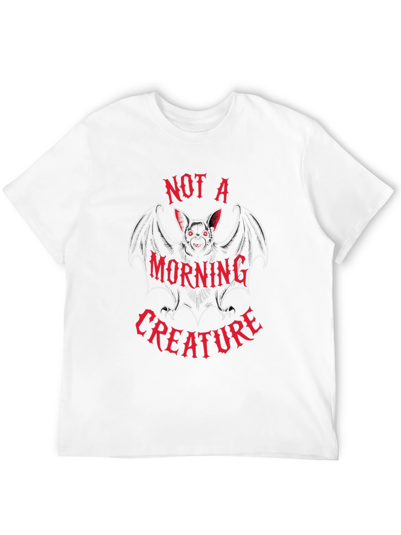 Not A Morning Creature Bat T-Shirt