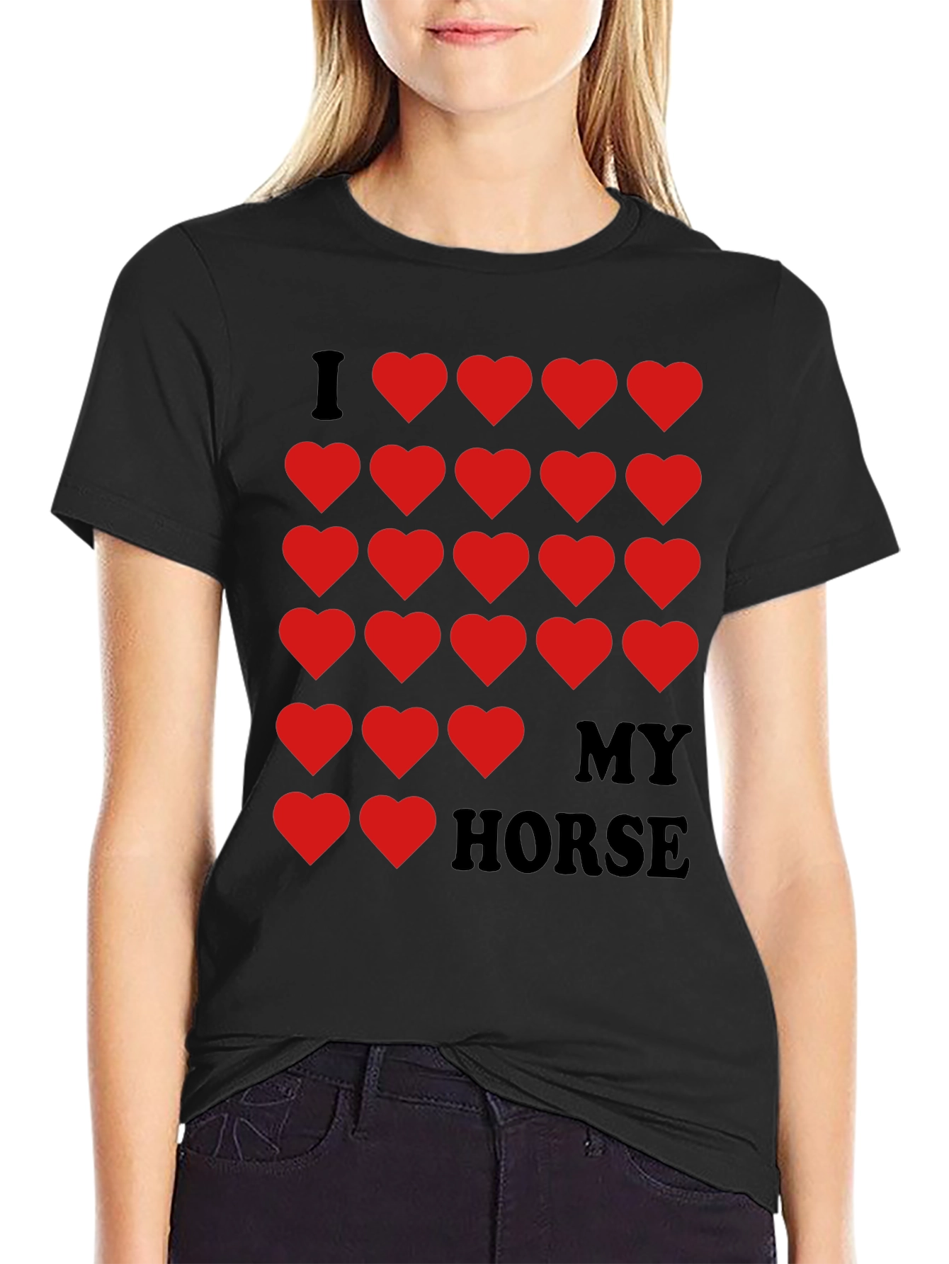 I Love My Horse Graphic T-Shirt - Unisex