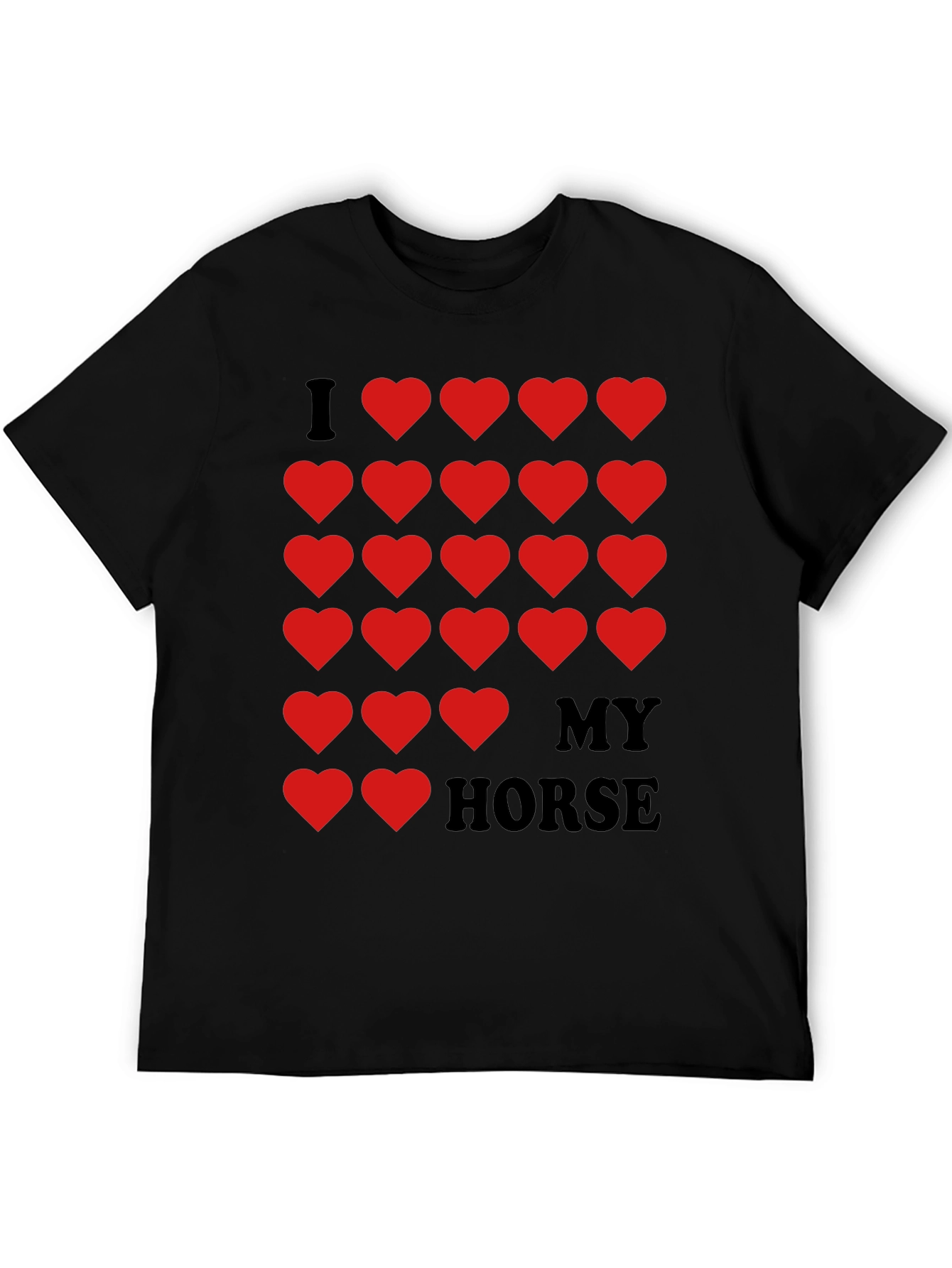 I Love My Horse Graphic T-Shirt - Unisex