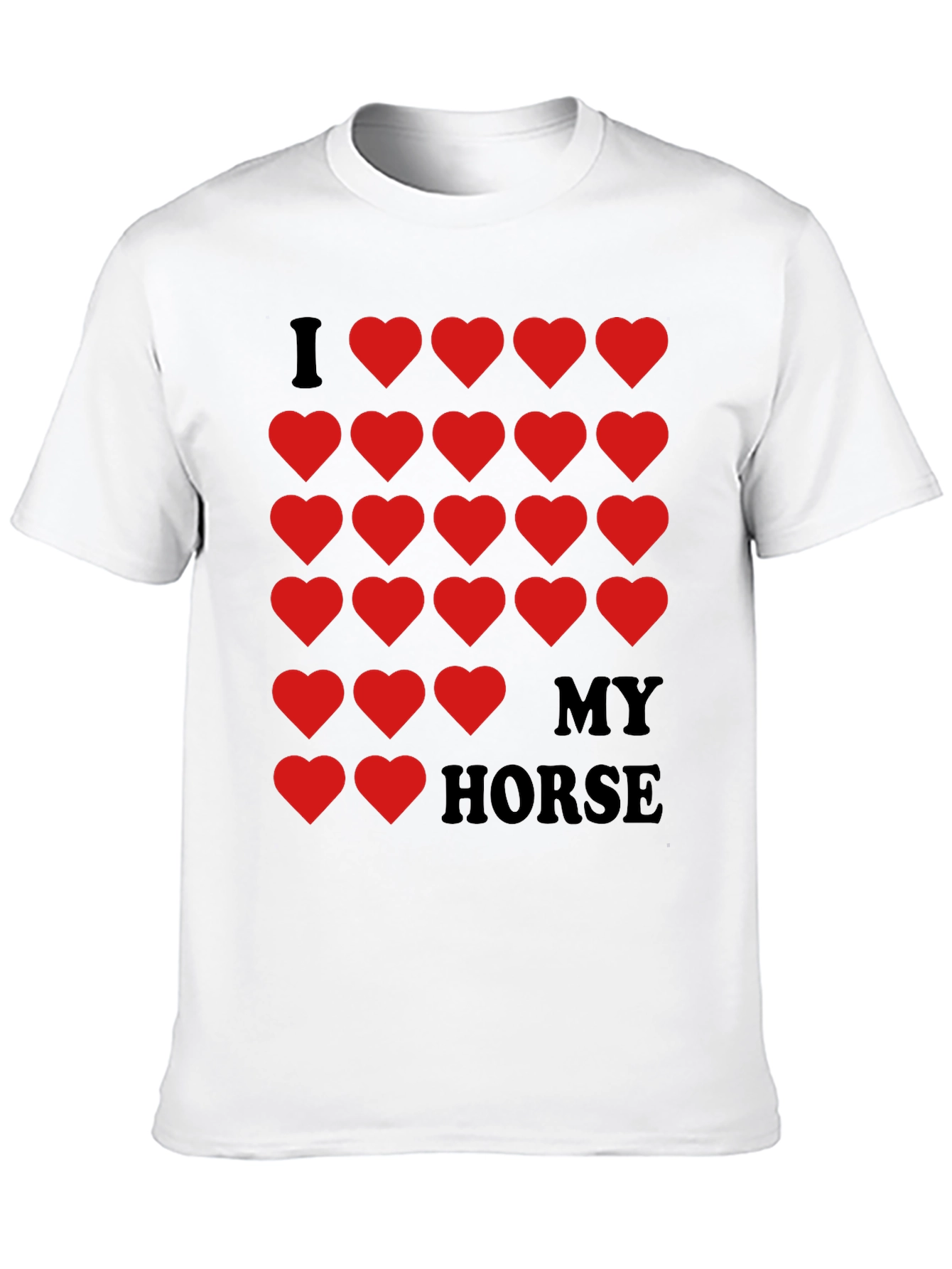 I Love My Horse Graphic T-Shirt - Unisex