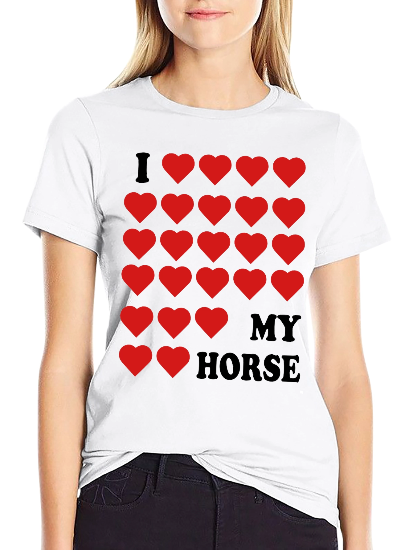 I Love My Horse Graphic T-Shirt - Unisex