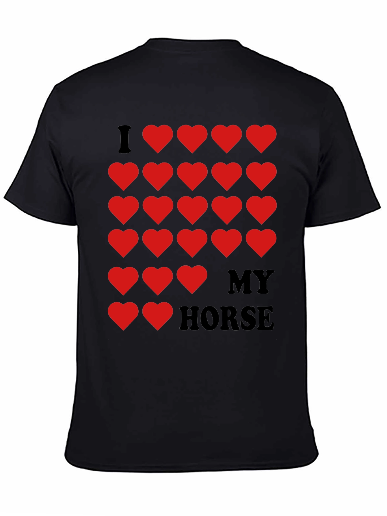 I Love My Horse Graphic T-Shirt - Unisex