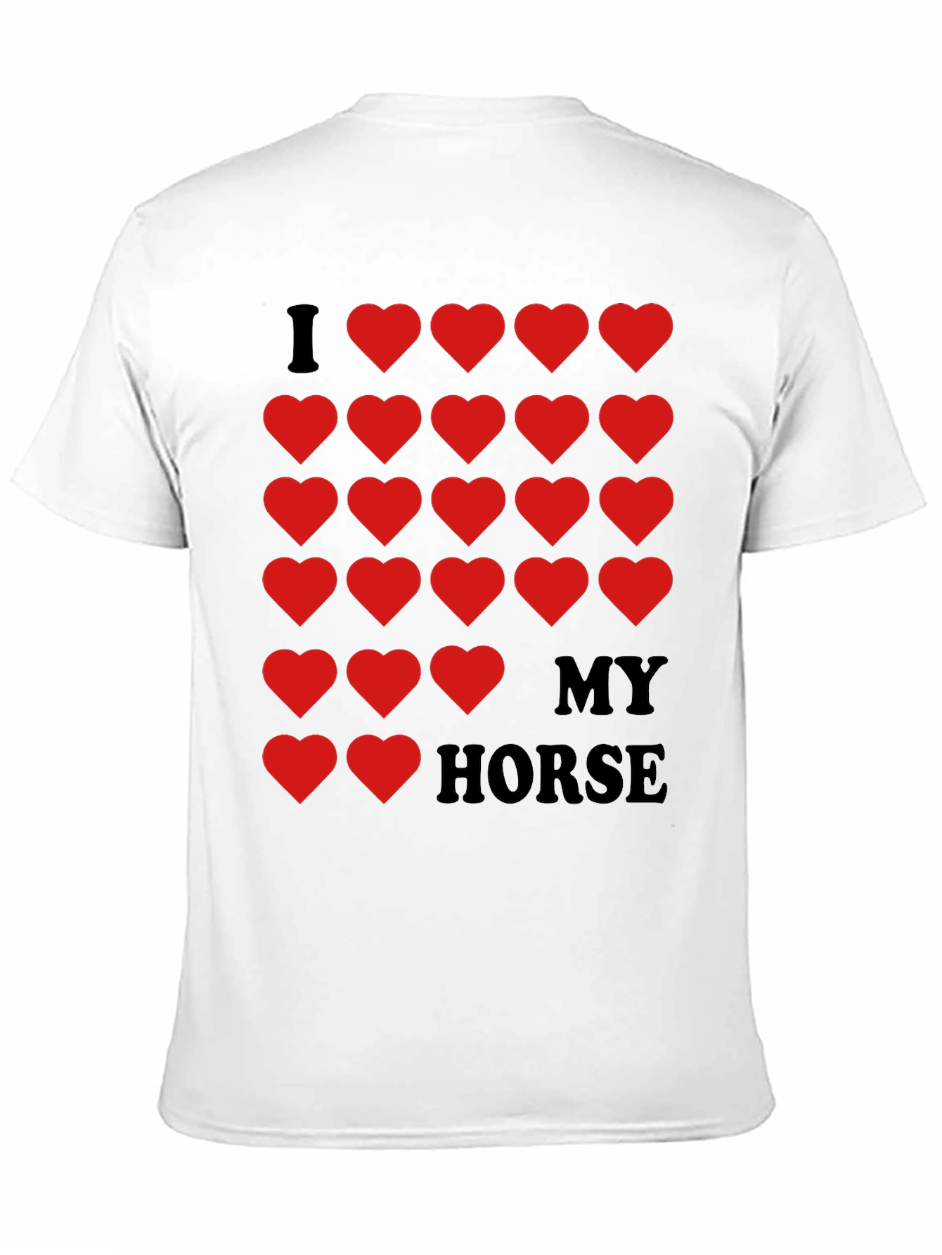 I Love My Horse Graphic T-Shirt - Unisex