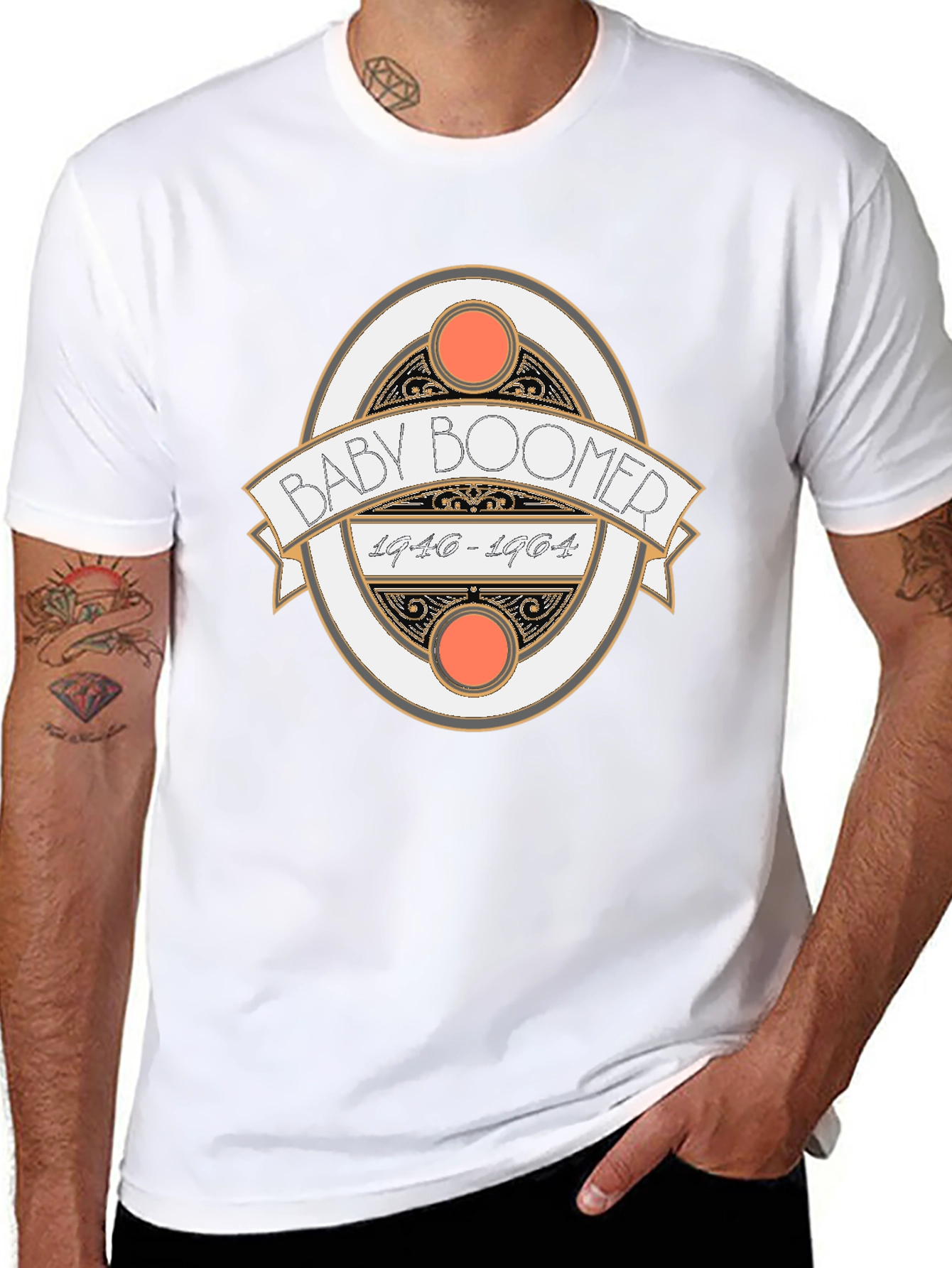 Baby Boomer T-Shirt - 1946-1964 Generation Tee