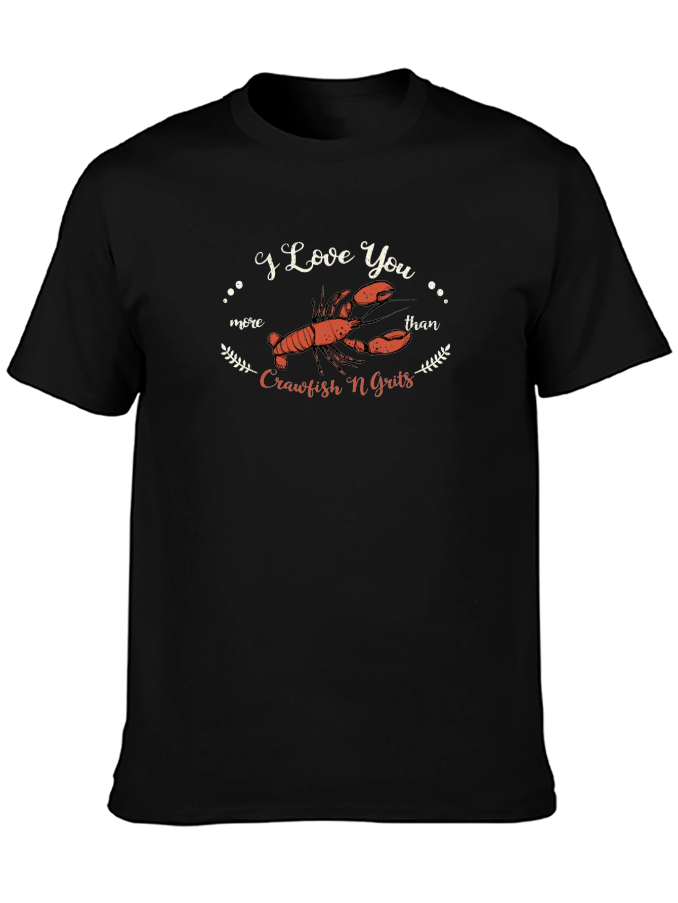Crawfish N Grits Graphic T-Shirt