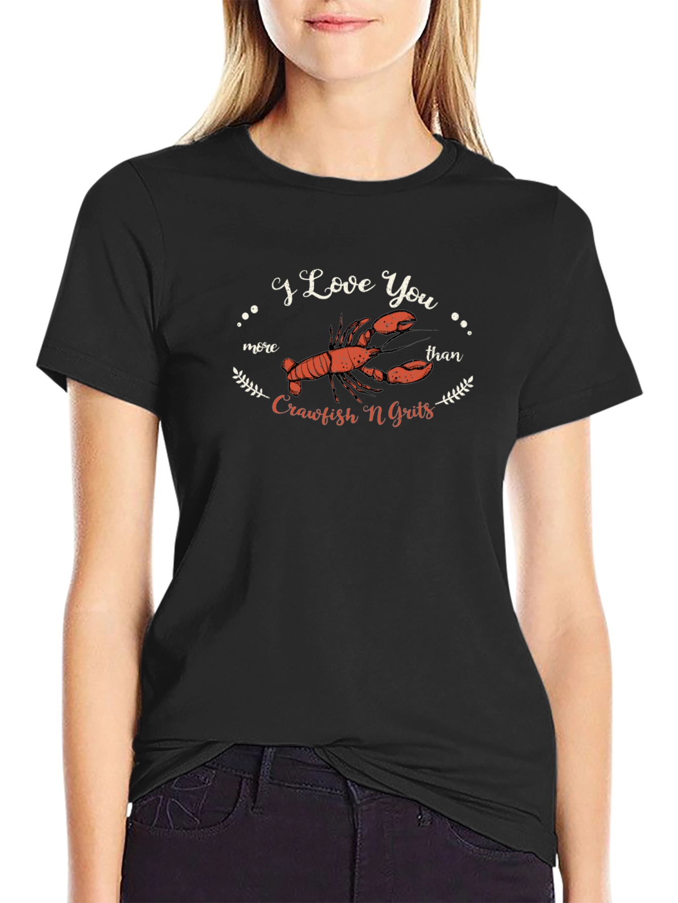 Crawfish N Grits Graphic T-Shirt