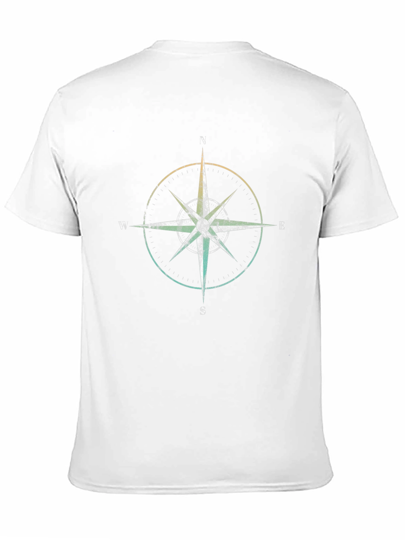 Compass Graphic Tee - Black Cotton Blend