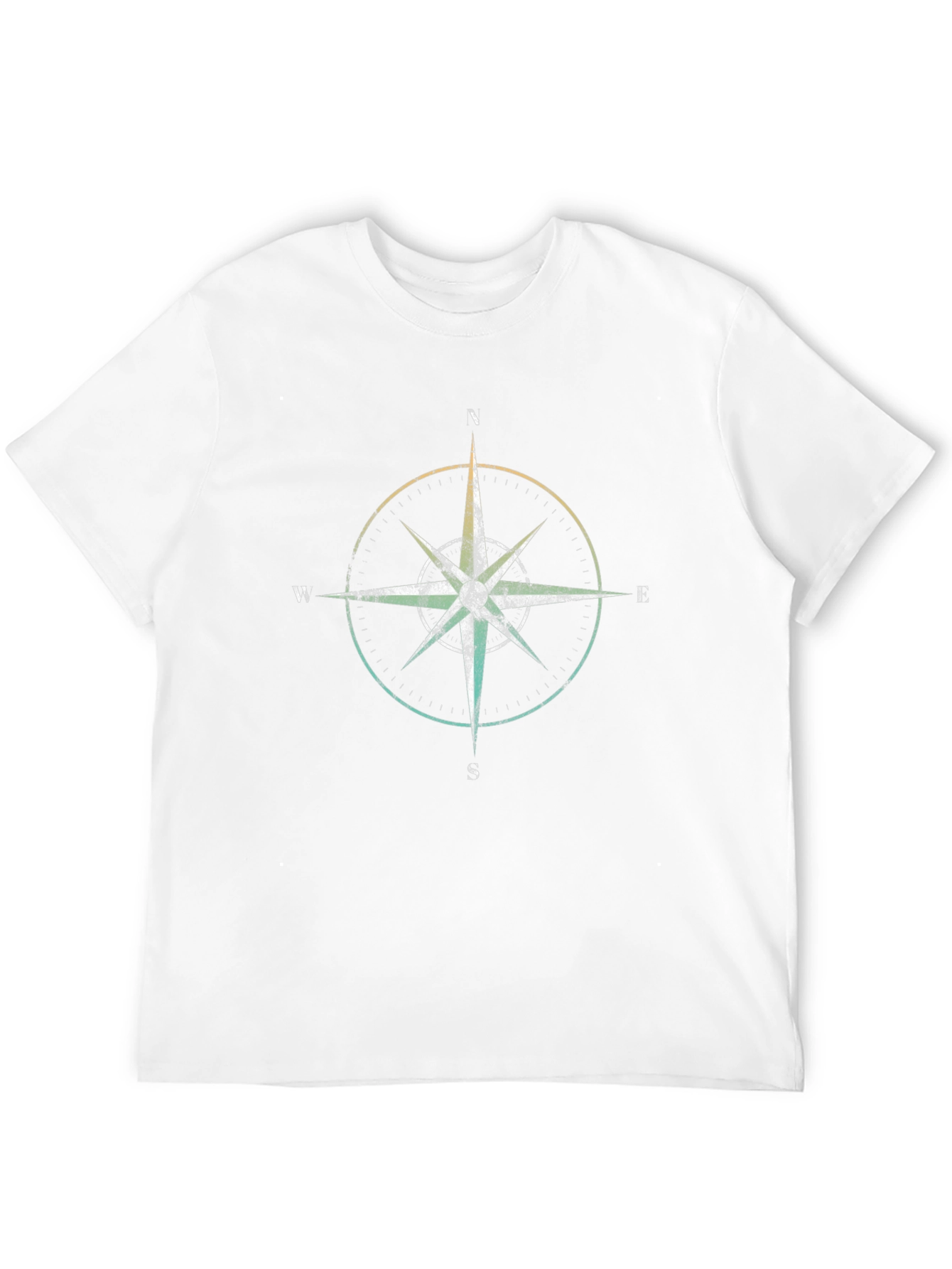 Compass Graphic Tee - Black Cotton Blend