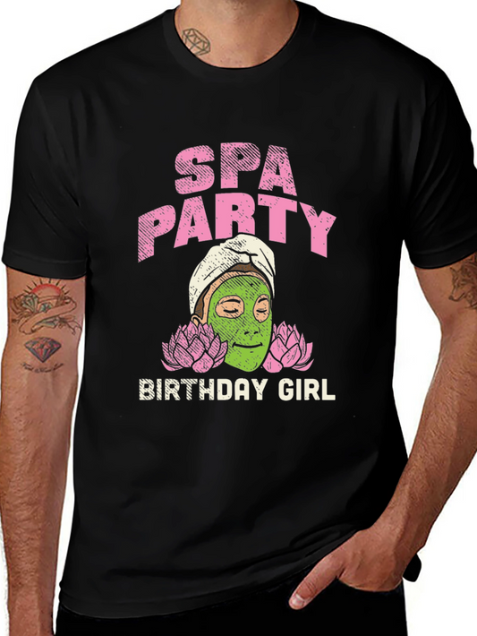 Spa Party Birthday Girl T-Shirt