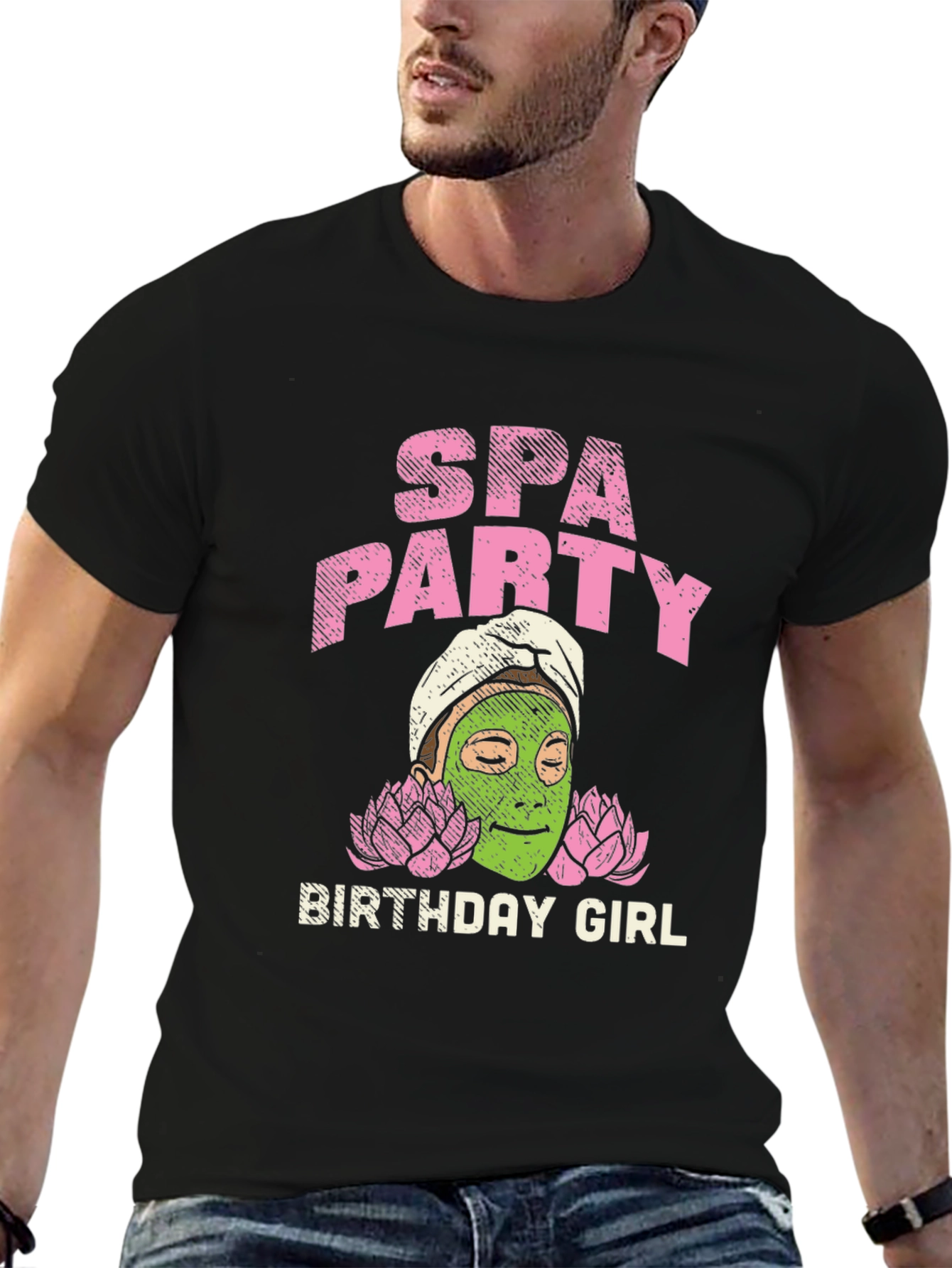 Spa Party Birthday Girl T-Shirt