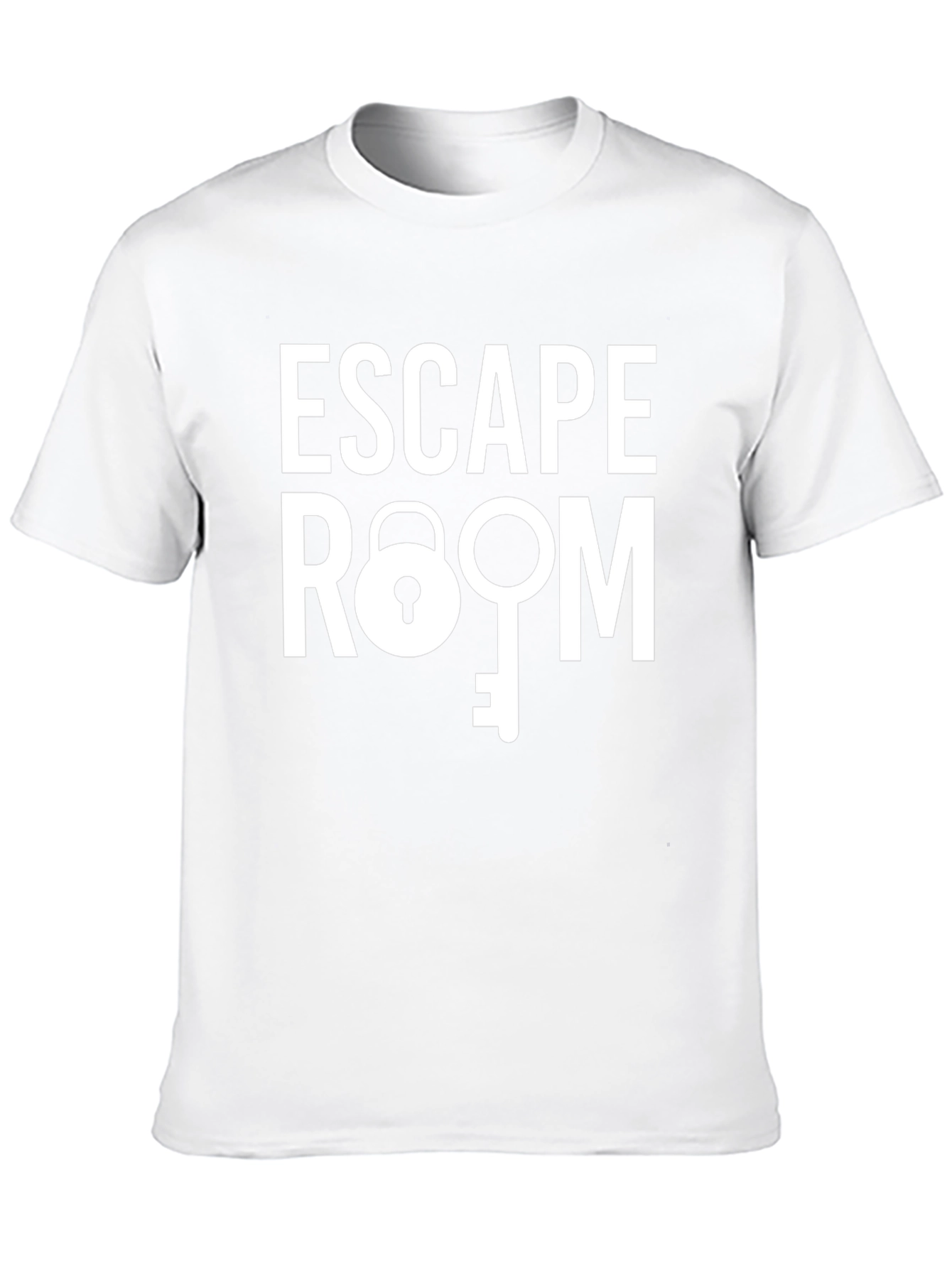 Escape Room Graphic Tee - Lock and Key Design