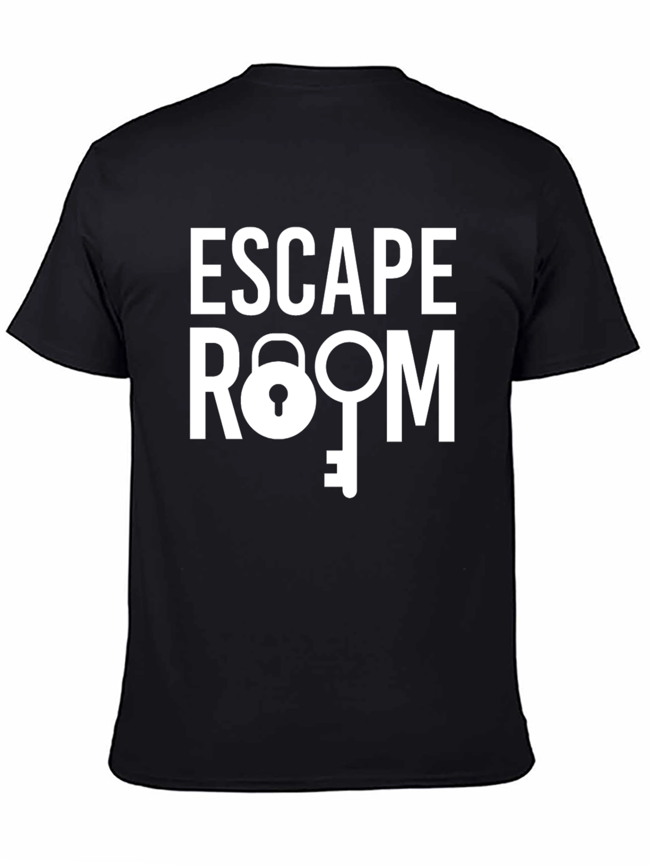 Escape Room Graphic Tee - Lock and Key Design