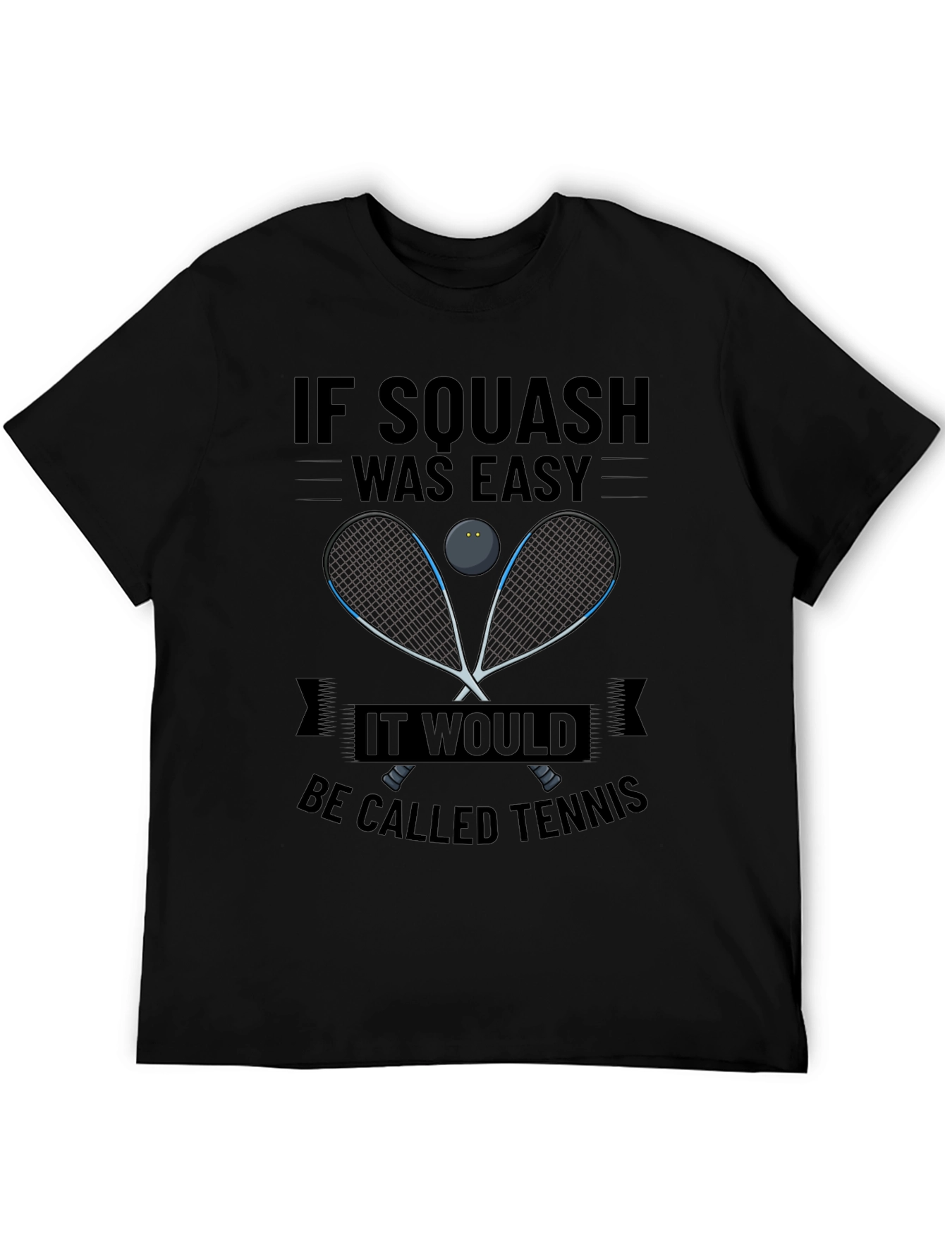 Squash vs Tennis Funny T-Shirt