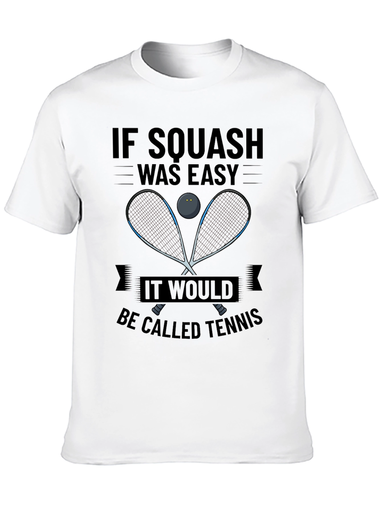 Squash vs Tennis Funny T-Shirt