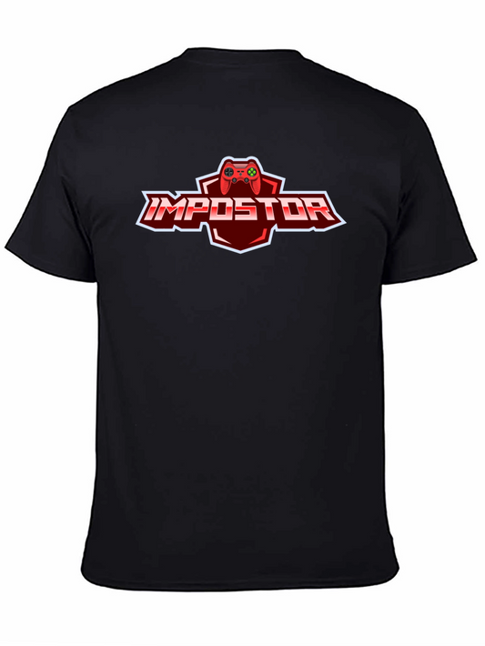 Impostor Gamer T-Shirt - Black Cotton Tee