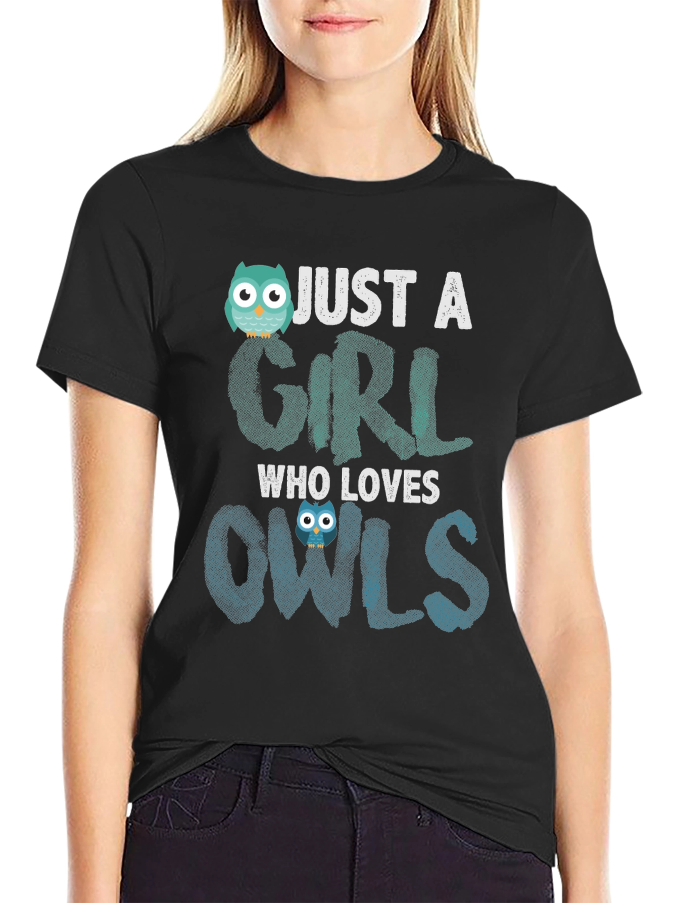 Just A Girl Who Loves Owls T-Shirt
