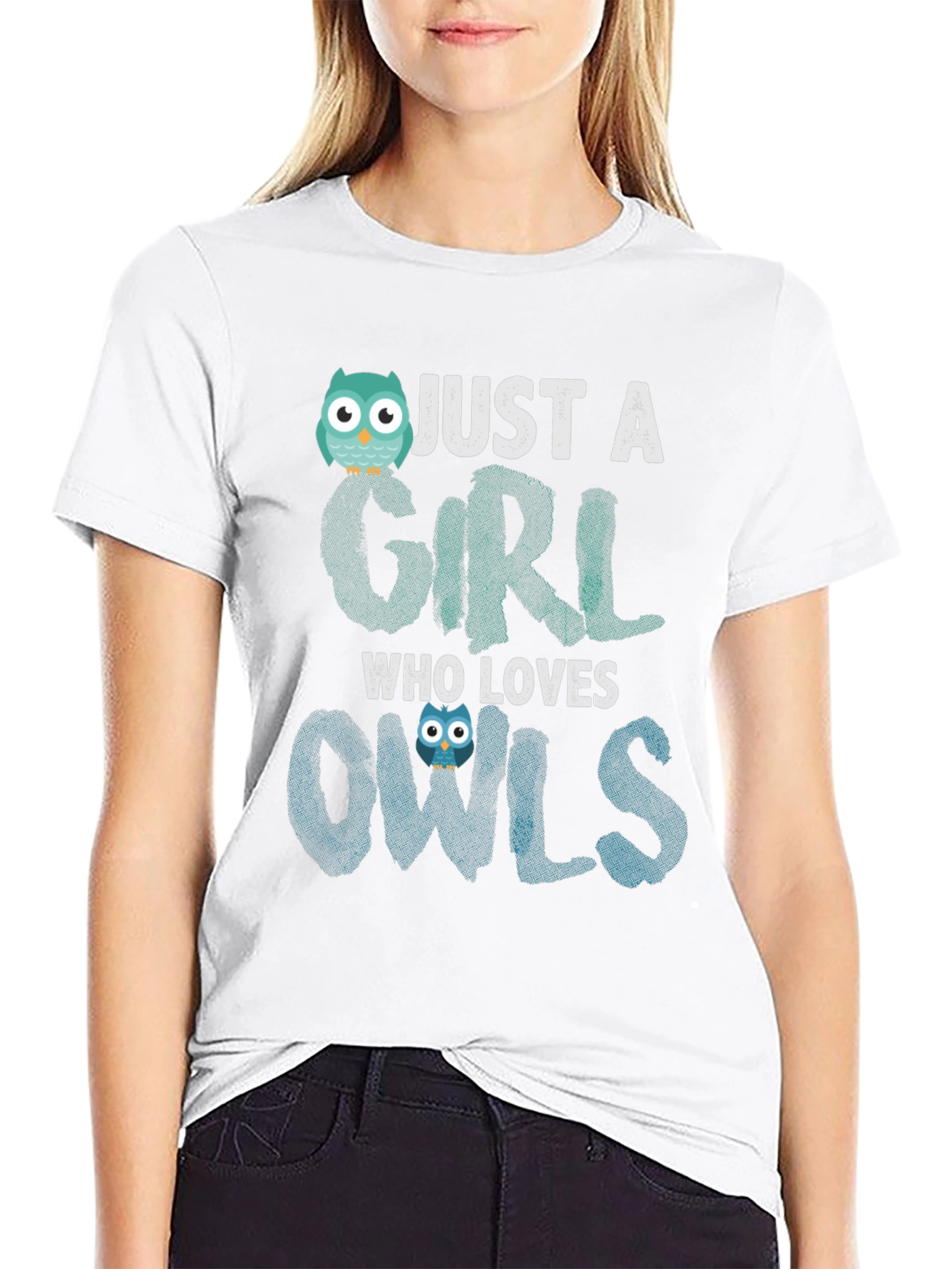 Just A Girl Who Loves Owls T-Shirt