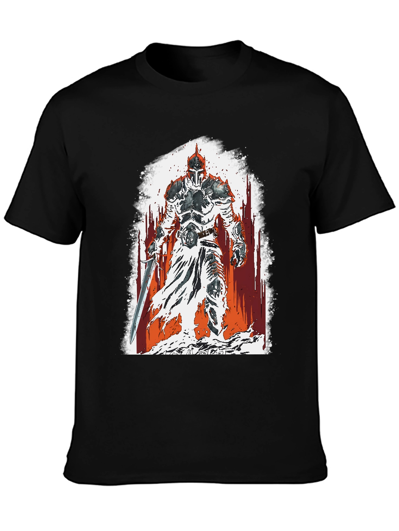 Knight Graphic T-Shirt - Medieval Warrior Tee