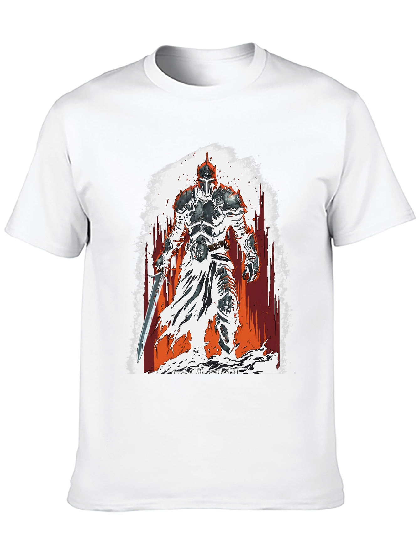 Knight Graphic T-Shirt - Medieval Warrior Tee