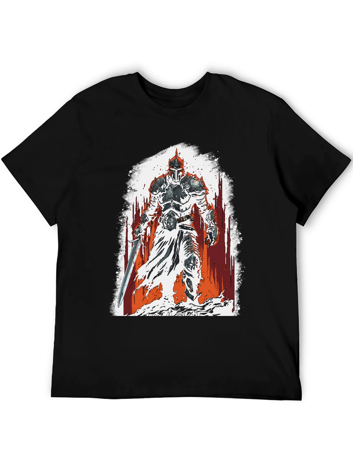 Knight Graphic T-Shirt - Medieval Warrior Tee