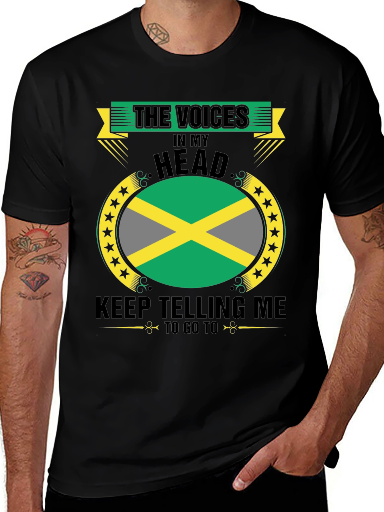 Jamaica T-Shirt Voices In My Head