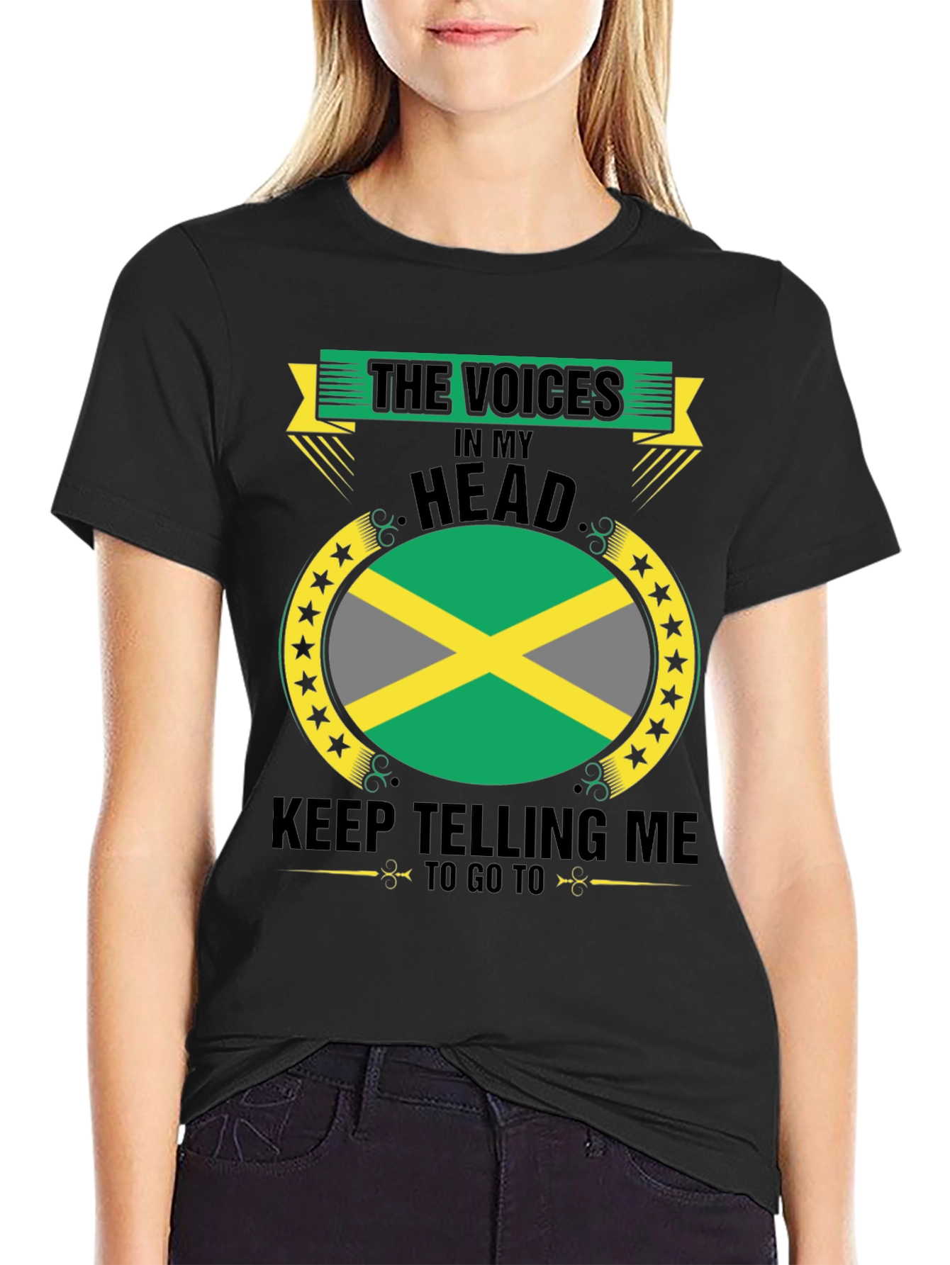 Jamaica T-Shirt Voices In My Head