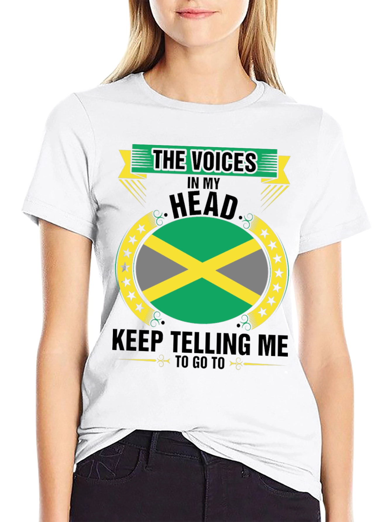 Jamaica T-Shirt Voices In My Head