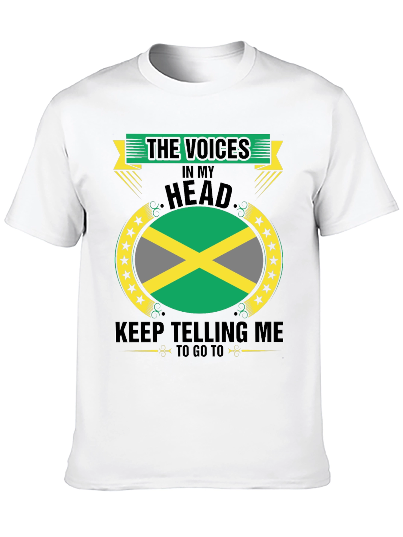 Jamaica T-Shirt Voices In My Head