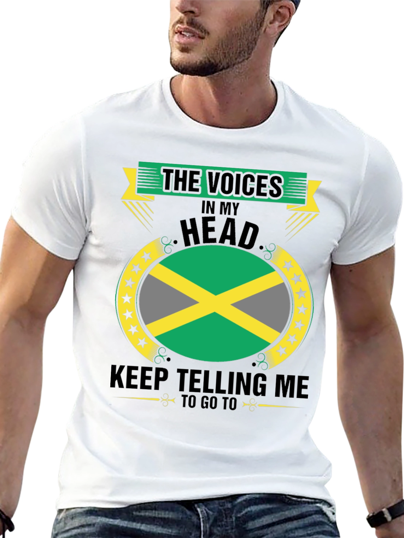 Jamaica T-Shirt Voices In My Head