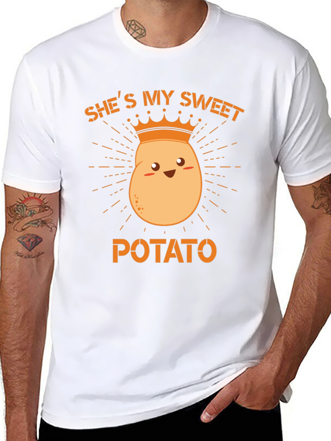Shes My Sweet Potato Graphic Tee