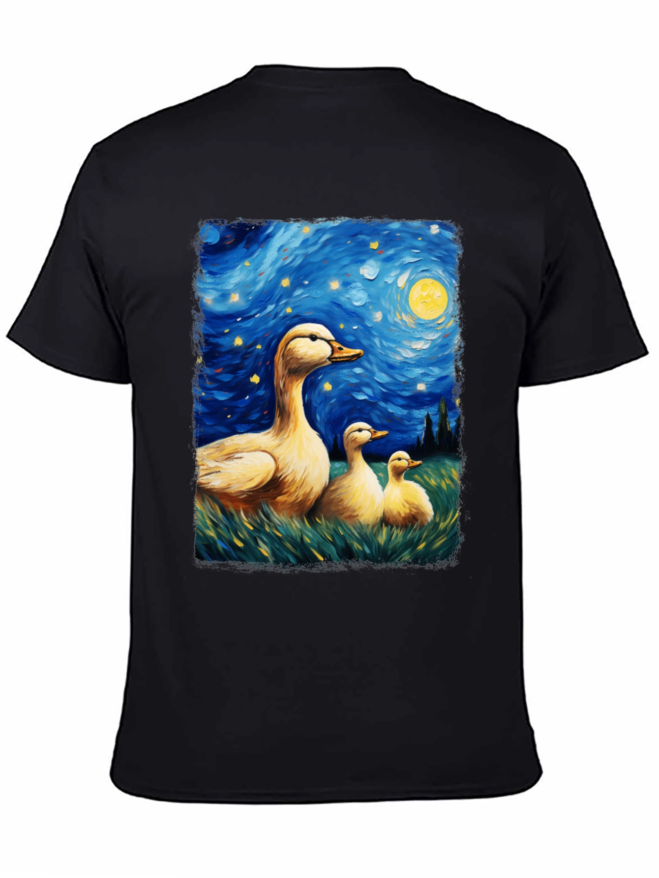 Starry Night Duck T-Shirt