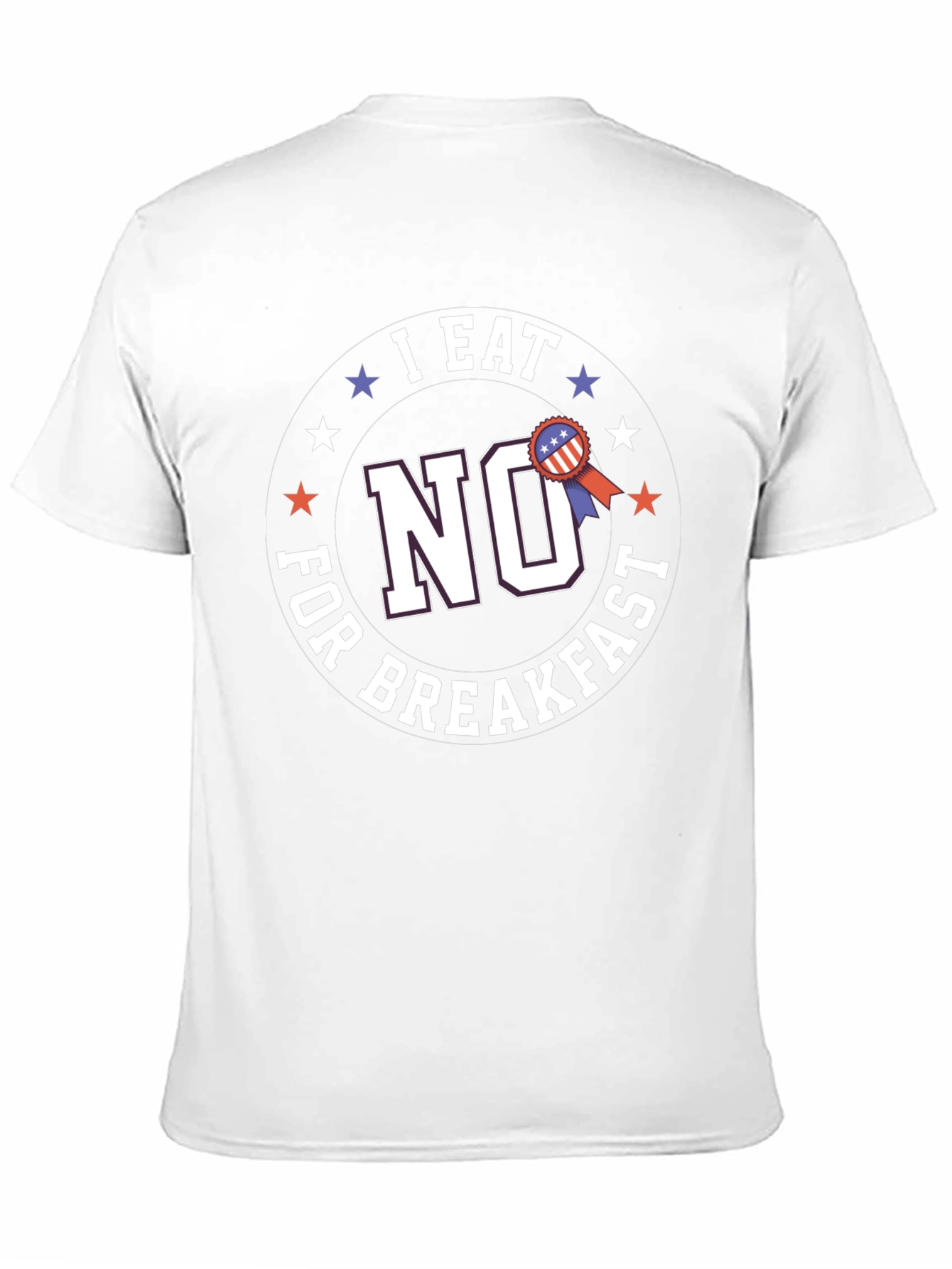 I Eat No For Breakfast Graphic T-Shirt