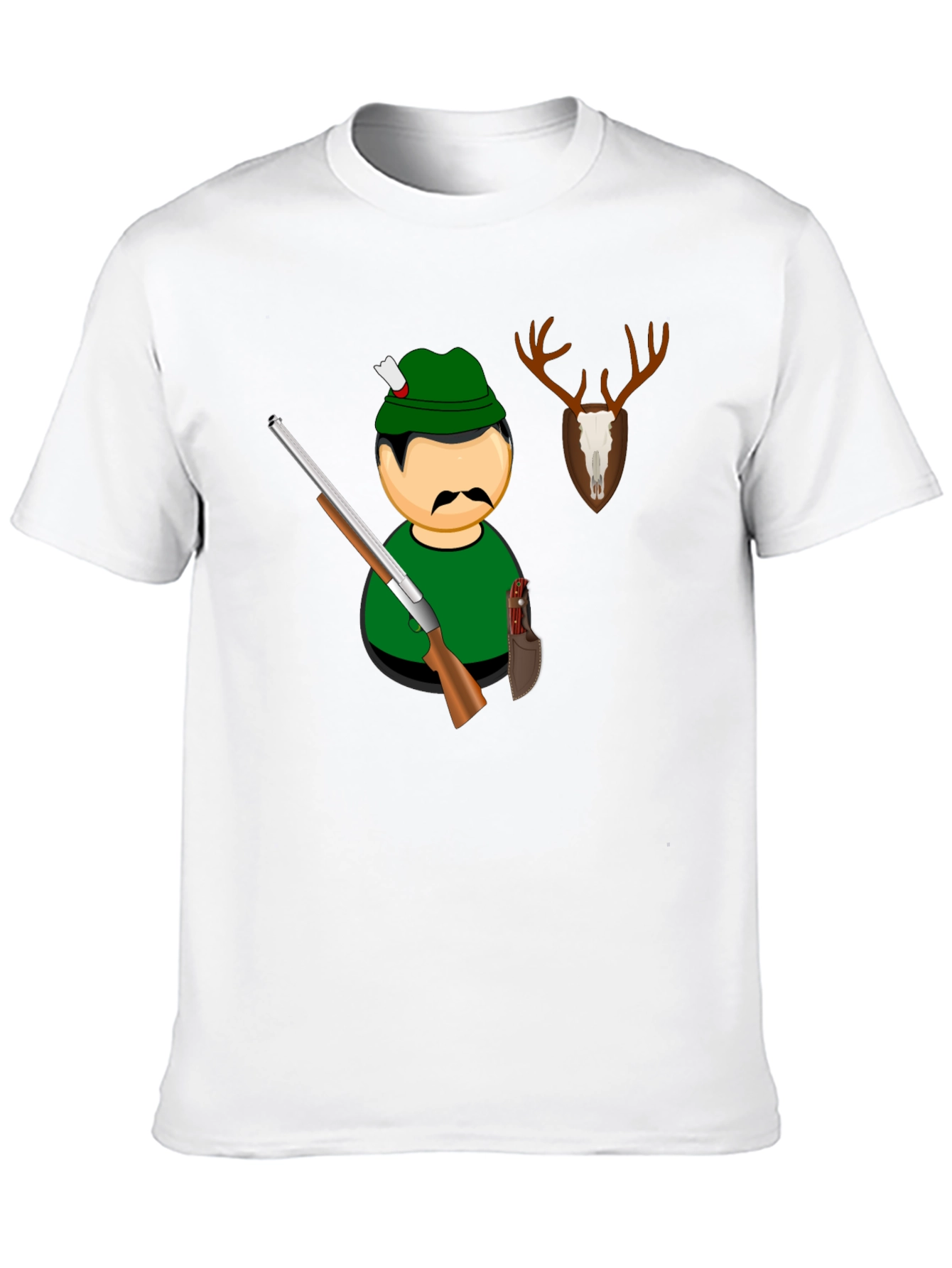 Hunter Graphic Black T-Shirt