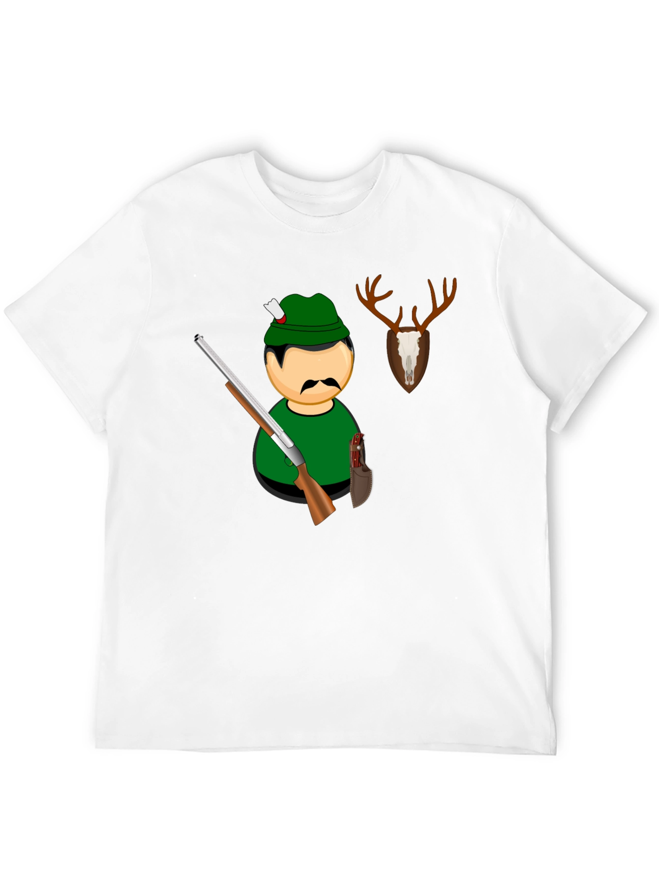 Hunter Graphic Black T-Shirt
